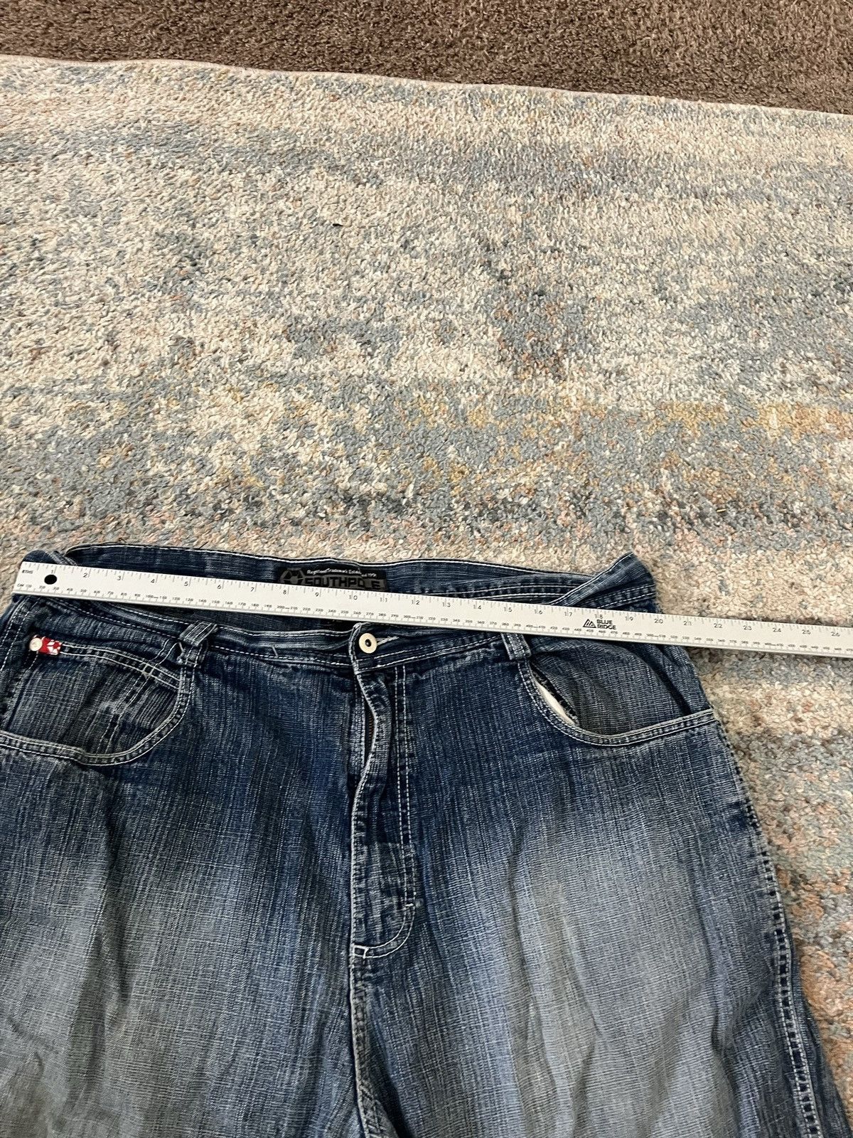 Southpole × Vintage VTG Southpole Baggy Jean Shorts 42 Size US 42 / EU 58 - 5 Thumbnail