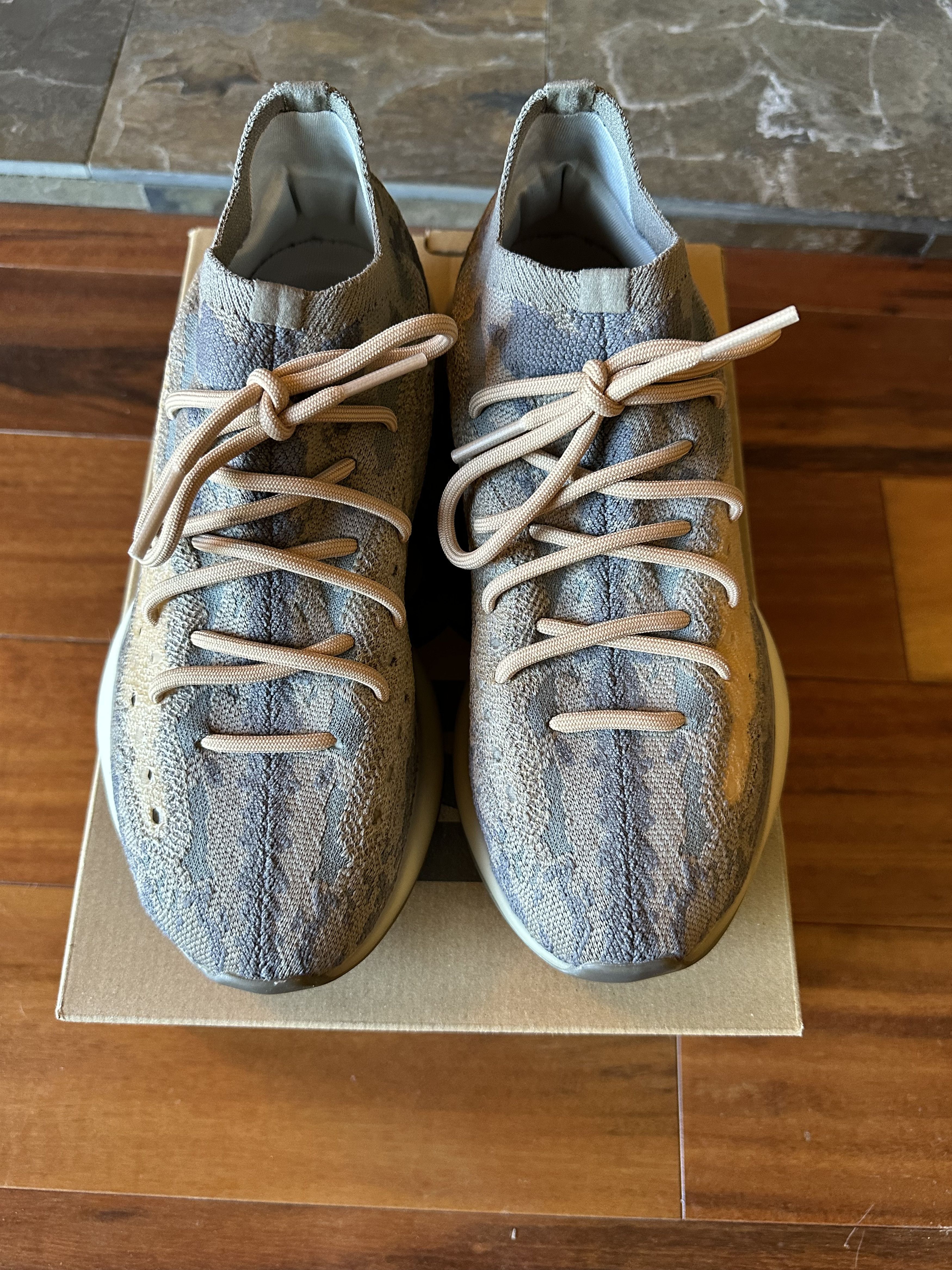 image of Adidas Yeezy Boost 380 Mist Shoes, Men's (Size 8.5)