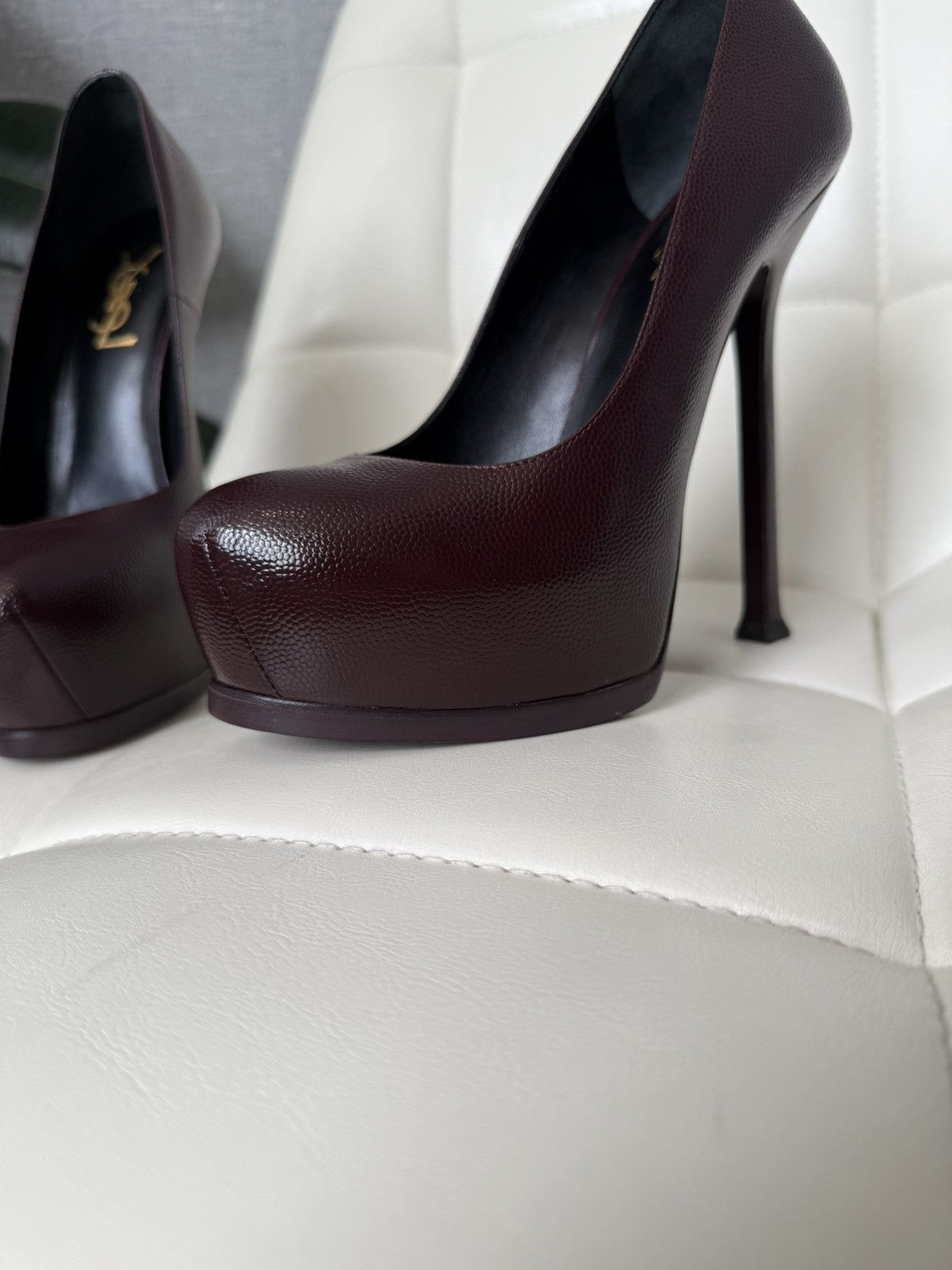 Saint Laurent Paris Saint Laurent Paris Tribtoo Platform Pumps Heels YSL Size 37 Size US 7 / IT 37 - 3 Thumbnail