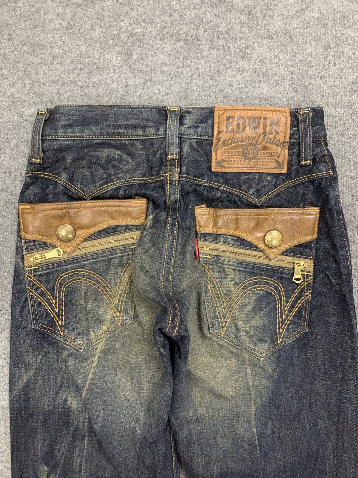 Edwin VINTAGE EDWIN XV NICE FADED & RARE🔥 Size US 29 - 11 Thumbnail