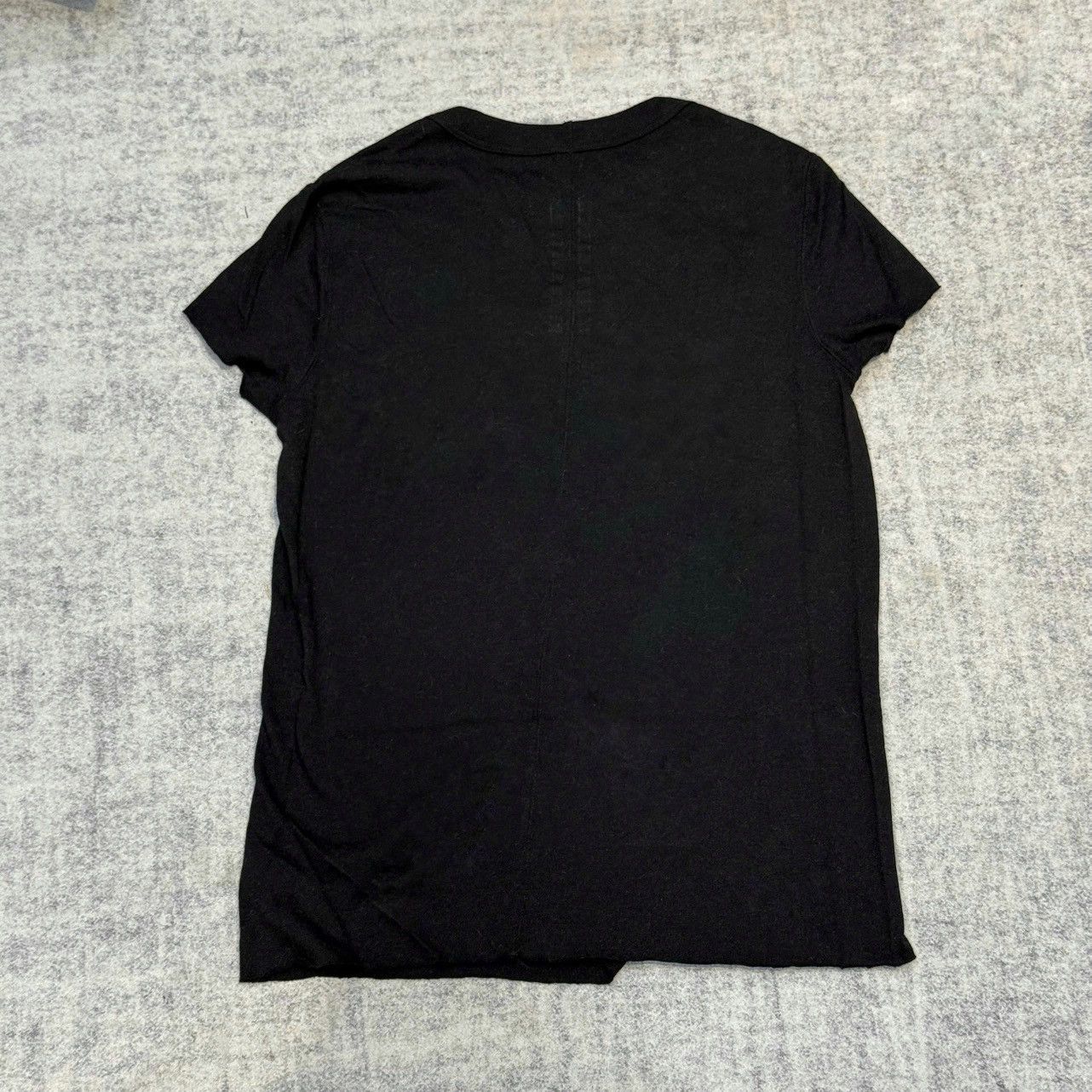Rick Owens RICK OWEN Cropped level T shirt black Size S / US 4 / IT 40 - 2 Thumbnail