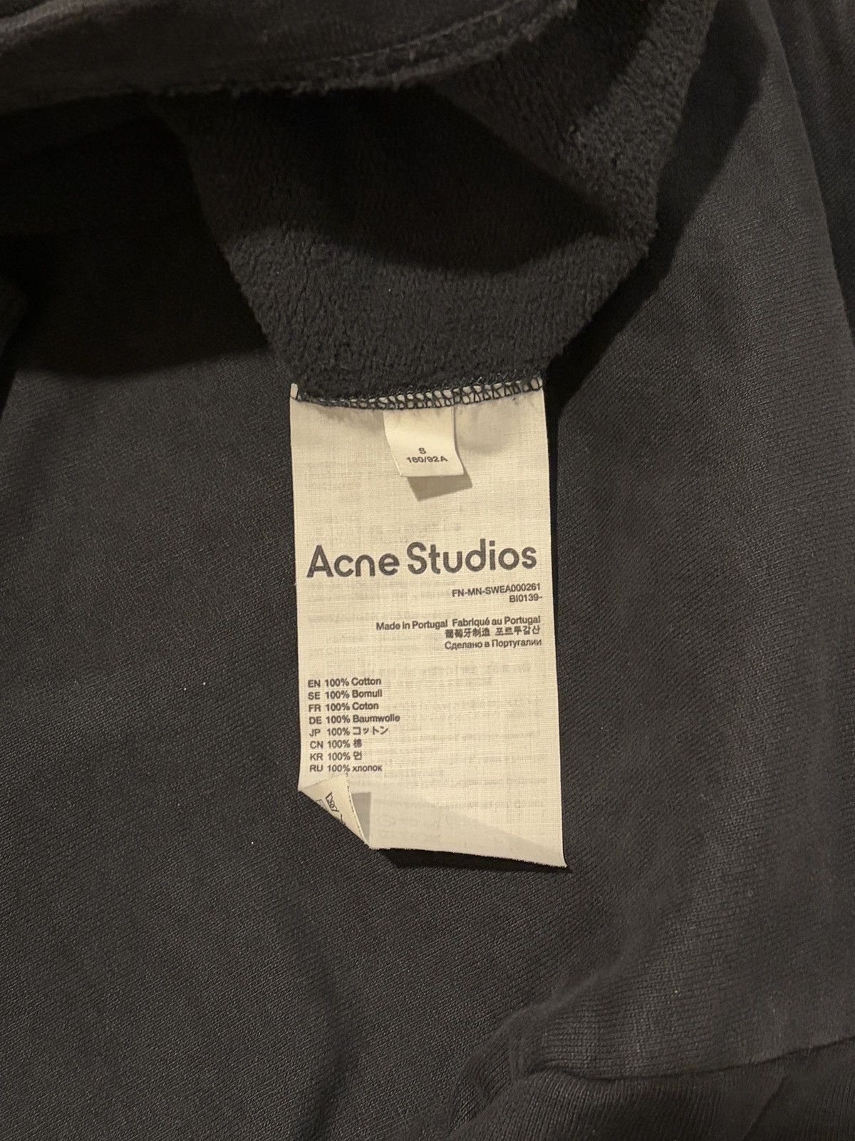 Acne Studios Acne Studio Hoodie Size US S / EU 44-46 / 1 - 3 Thumbnail