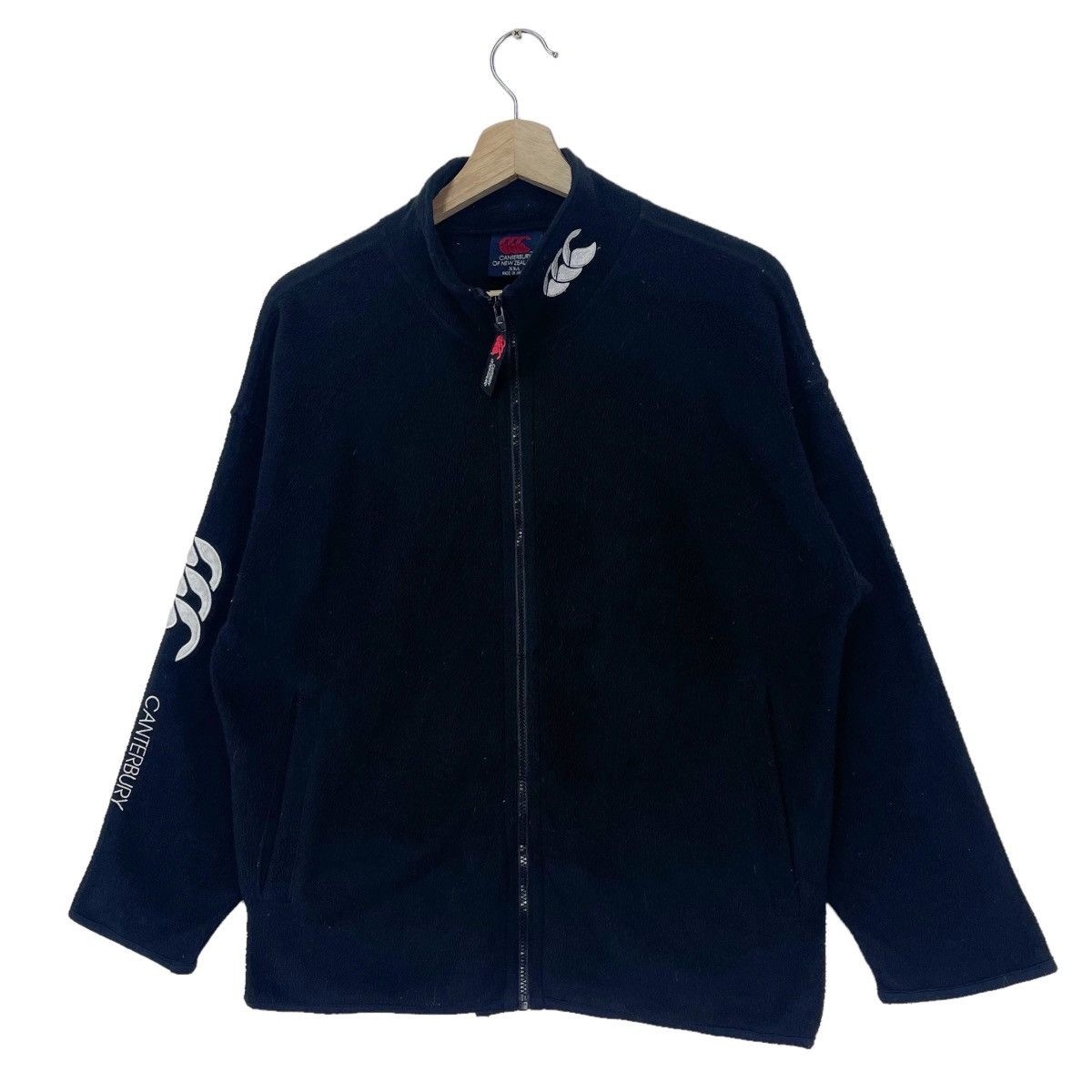 Canterbury of New Zealand × Vintage Vintage Canterbury Fleece Jacket Size US M / EU 48-50 / 2 - 2 Thumbnail