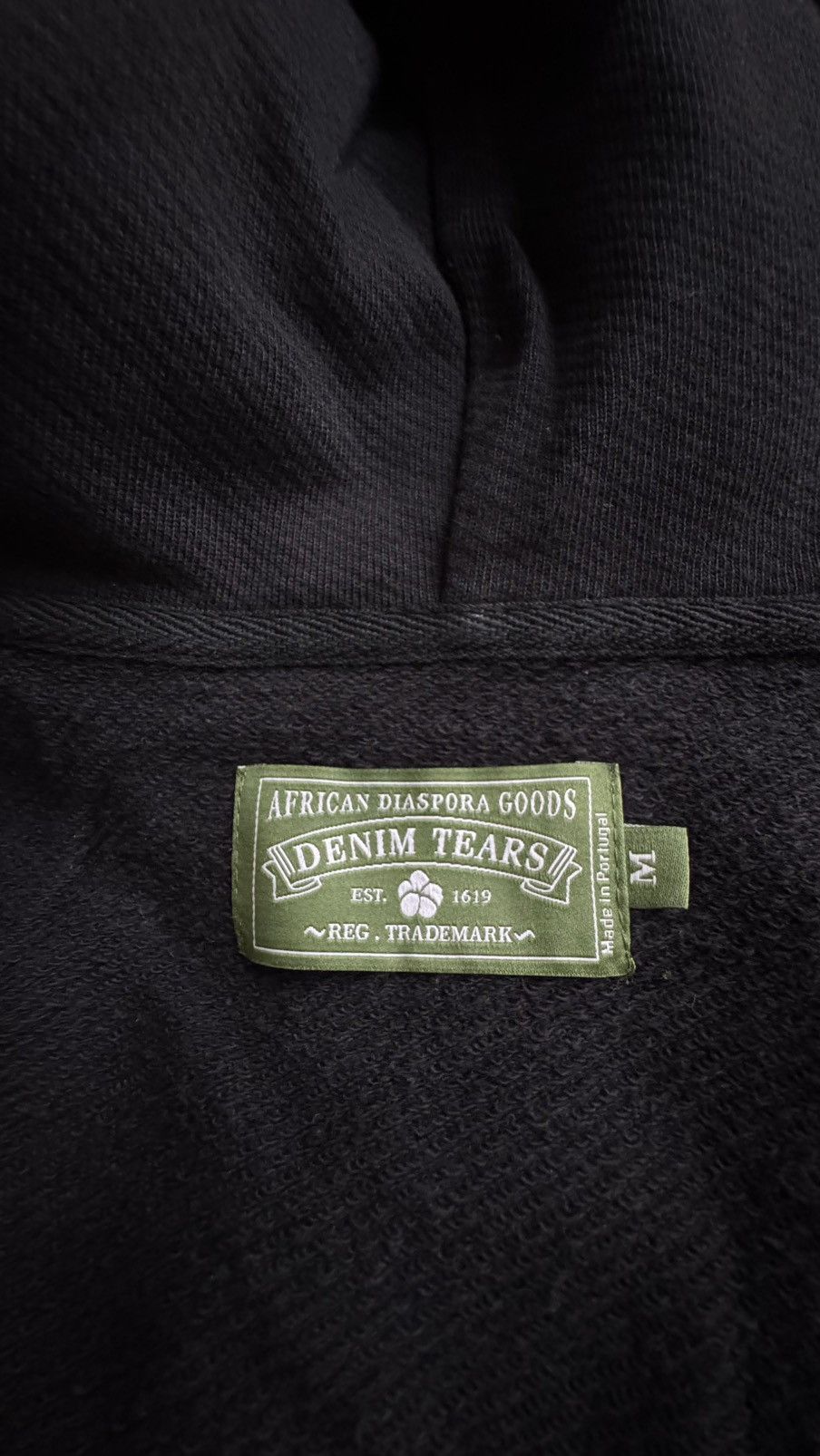 DENIM TEARS The Cotton Wreath Sweatshirt Black Size US M / EU 48-50 / 2 - 6 Thumbnail