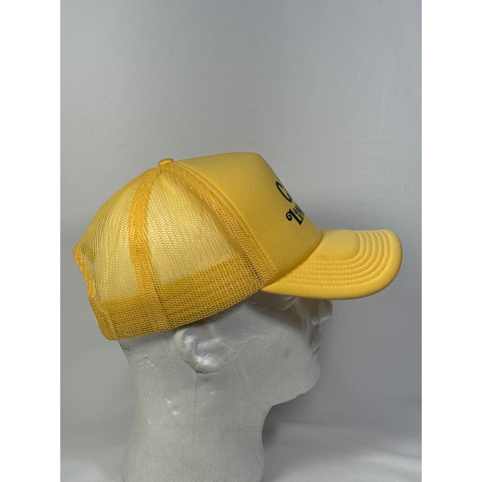 Other CASA Limorena Yellow Foam Trucker Hat - Retro Style Size ONE SIZE - 4 Thumbnail
