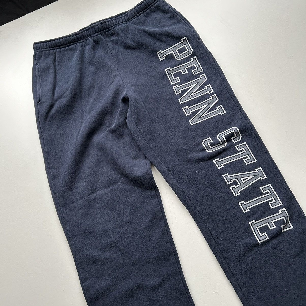 NCAA × Vintage Vintage Penn State University Spell Out Sweat Pants Medium Size US 34 / EU 50 - 2 Thumbnail