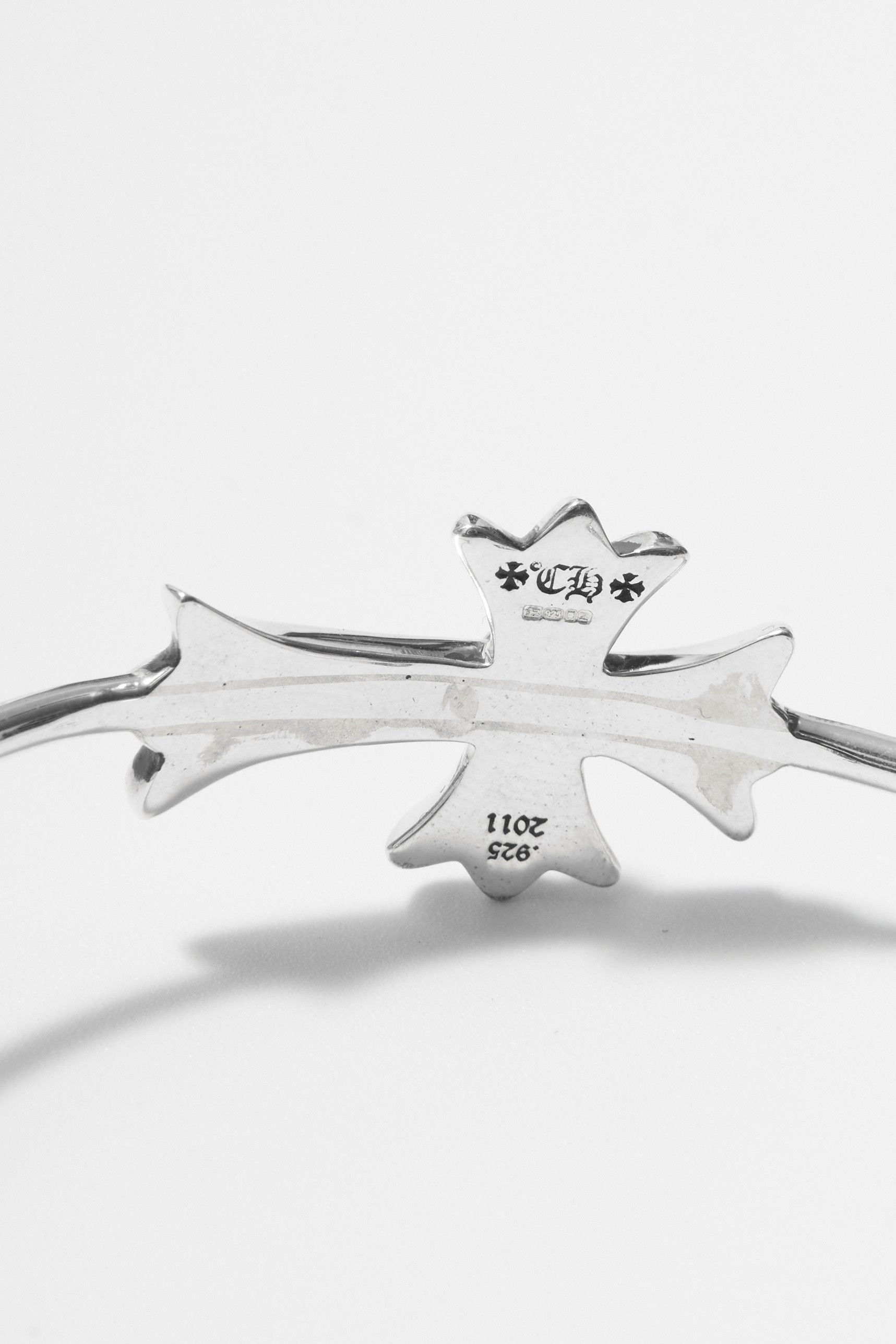 Chrome Hearts Chrome Hearts Cross Cuff silver Size ONE SIZE - 5 Thumbnail