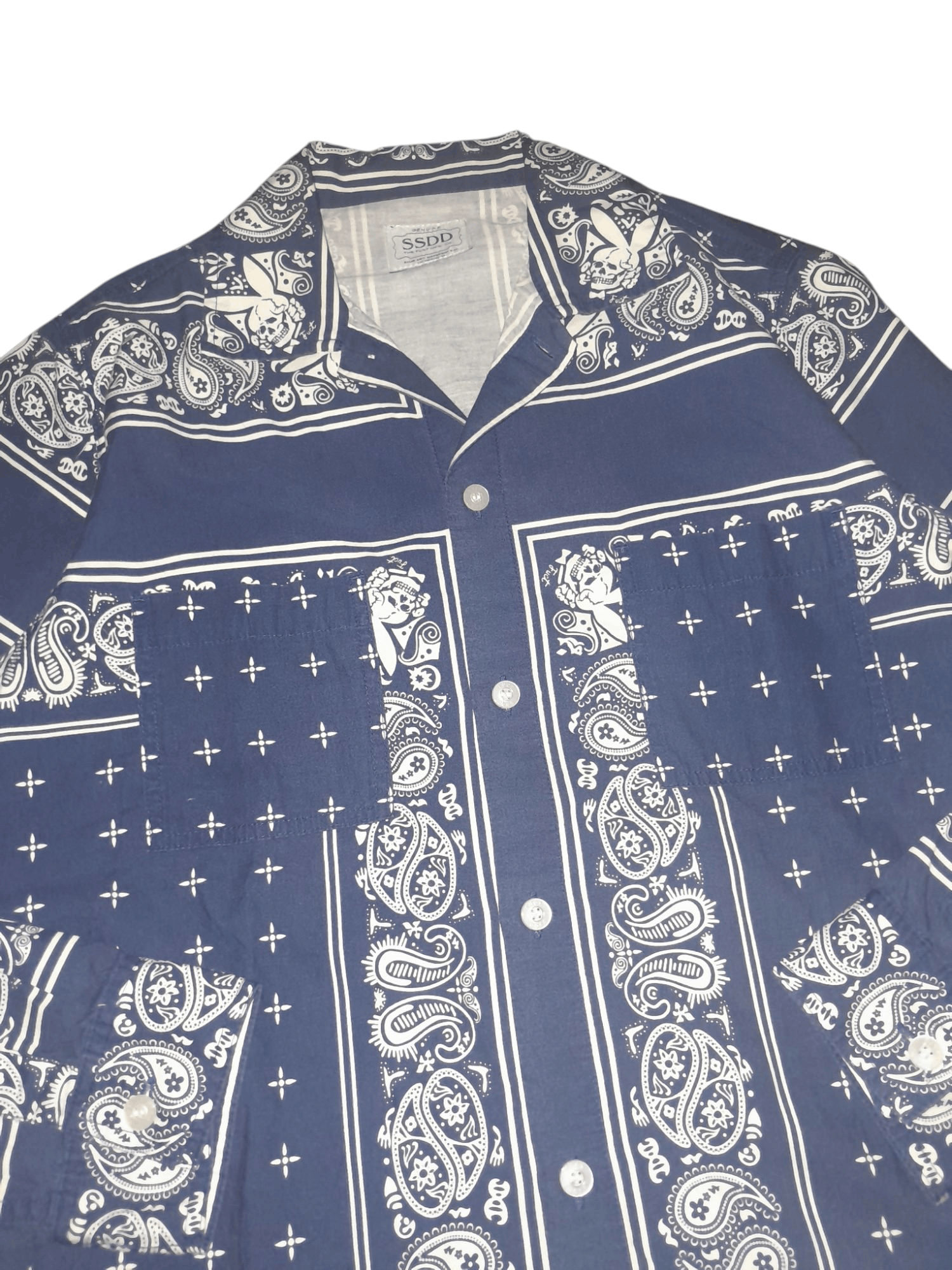 FUCT Fuct SSDD Bandana Paisley Long Sleeve Shirt Size US S / EU 44-46 / 1 - 3 Thumbnail