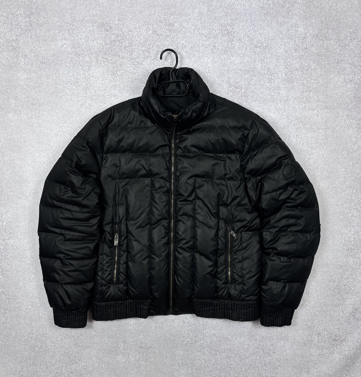 Versace Mens VERSACE Collection Black Puffer Down Jacket Size L / 52 Size US L / EU 52-54 / 3 - 1 Thumbnail