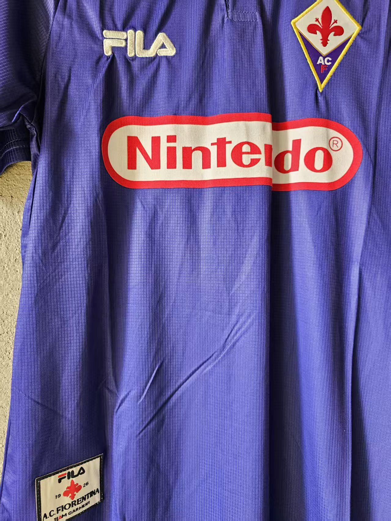 Other 1998 1999 Fiorentina #9 Batistuta Jersey Size US L / EU 52-54 / 3 - 3 Thumbnail