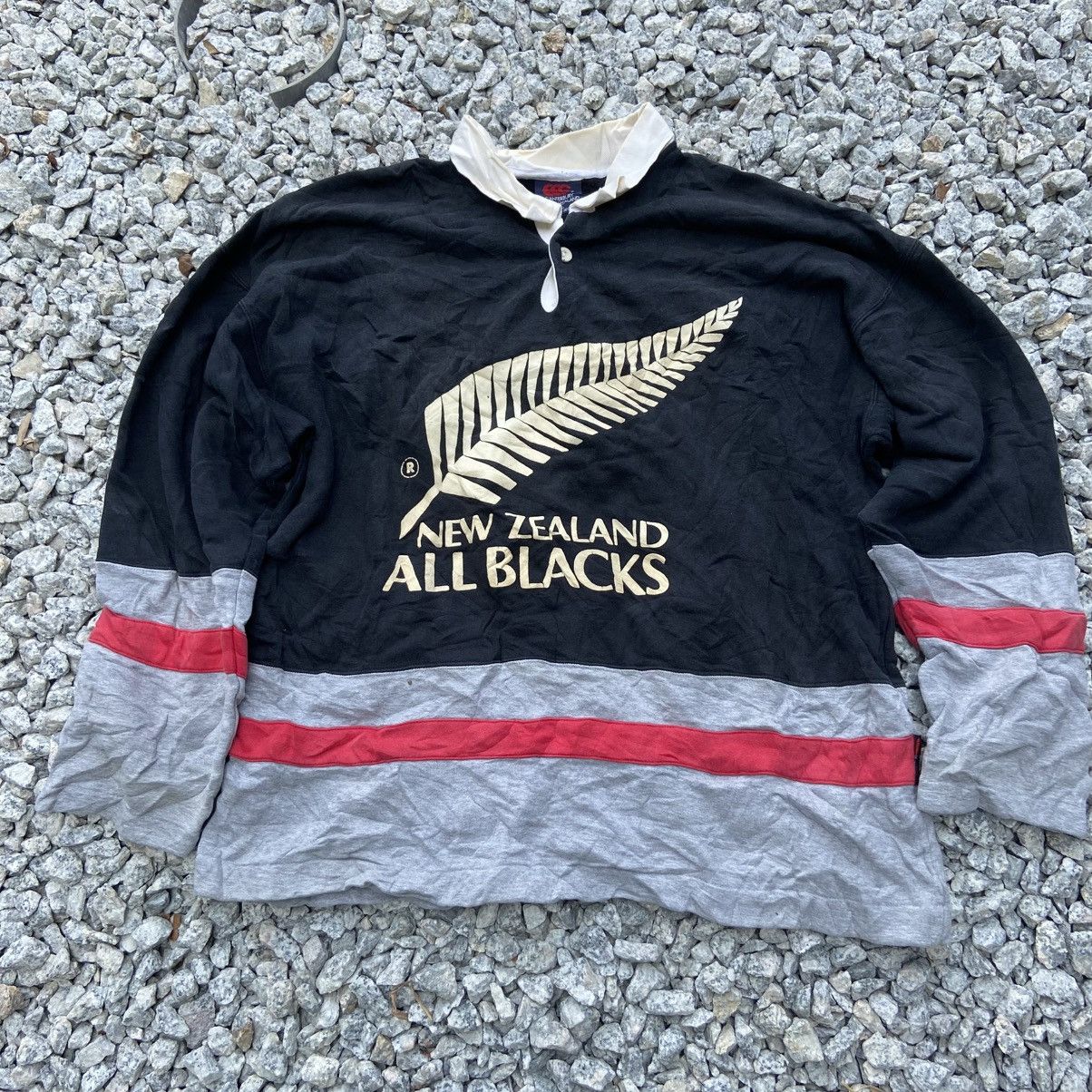 Canterbury of New Zealand Vintage CANTERBURY STEINLAGER Rugby Polo Tee Shirt Size US XL / EU 56 / 4 - 2 Thumbnail
