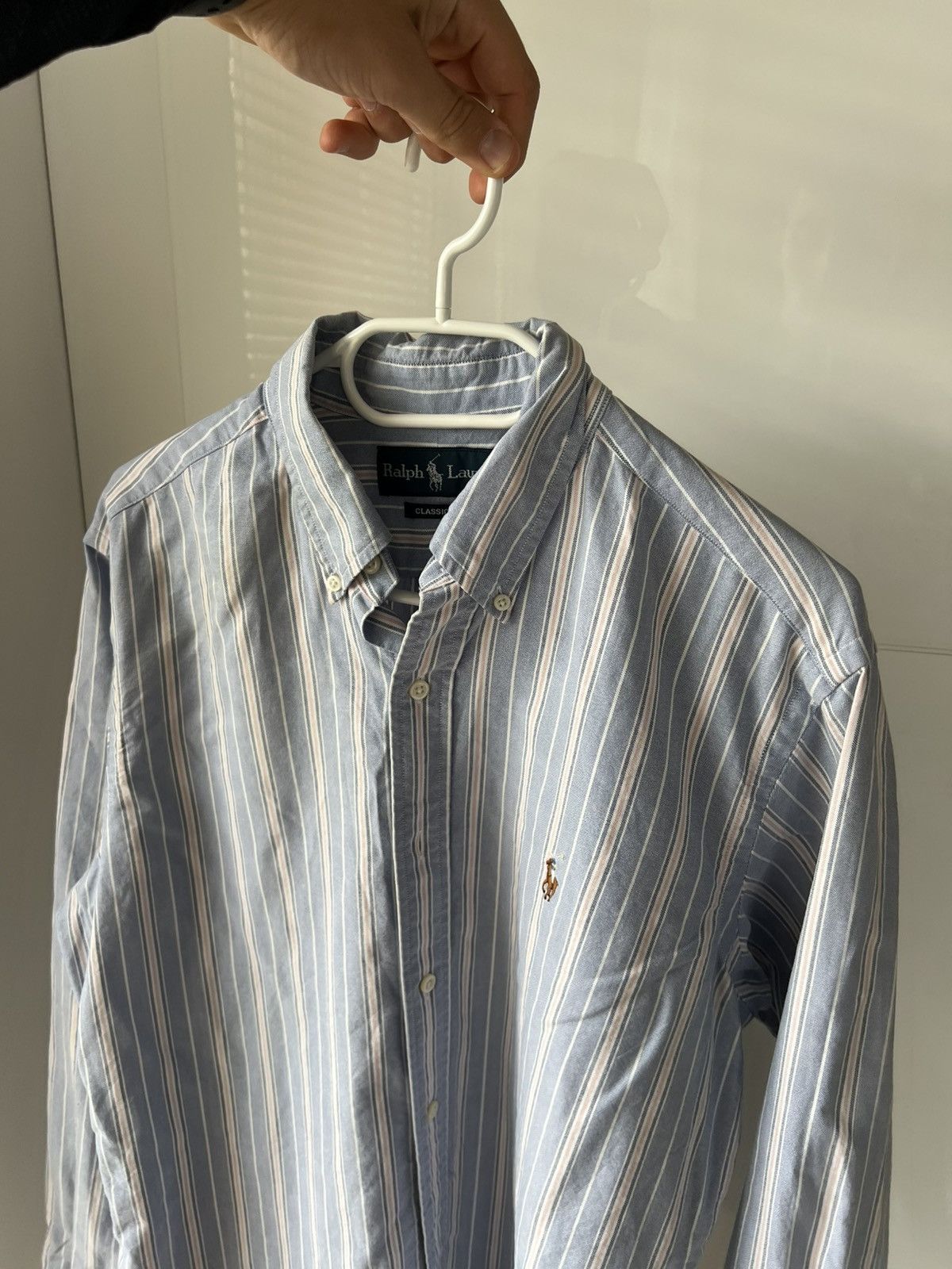 Polo Ralph Lauren Vintage Polo Ralph Lauren RRL Classic Fit Colour Logo Shirt Size US M / EU 48-50 / 2 - 2 Thumbnail