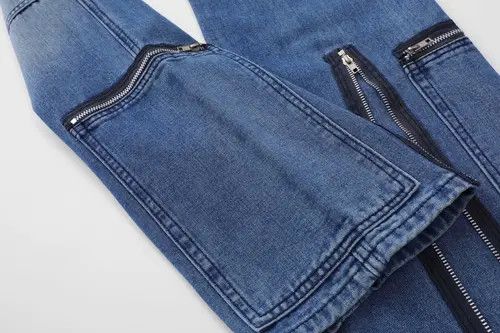 Jean fade cargo jeans Size US 30 / EU 46 - 5 Thumbnail