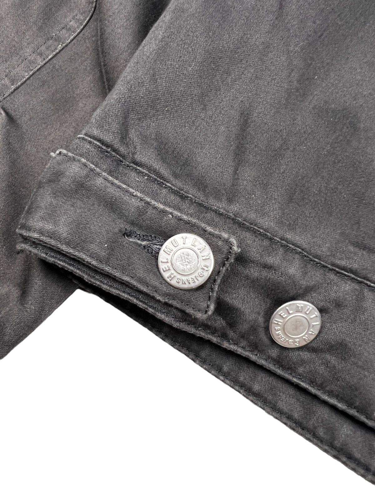 Helmut Lang Archive Vintage 1998 Helmut Lang Lined Trucker Jacket Size S / US 4 / IT 40 - 11 Thumbnail