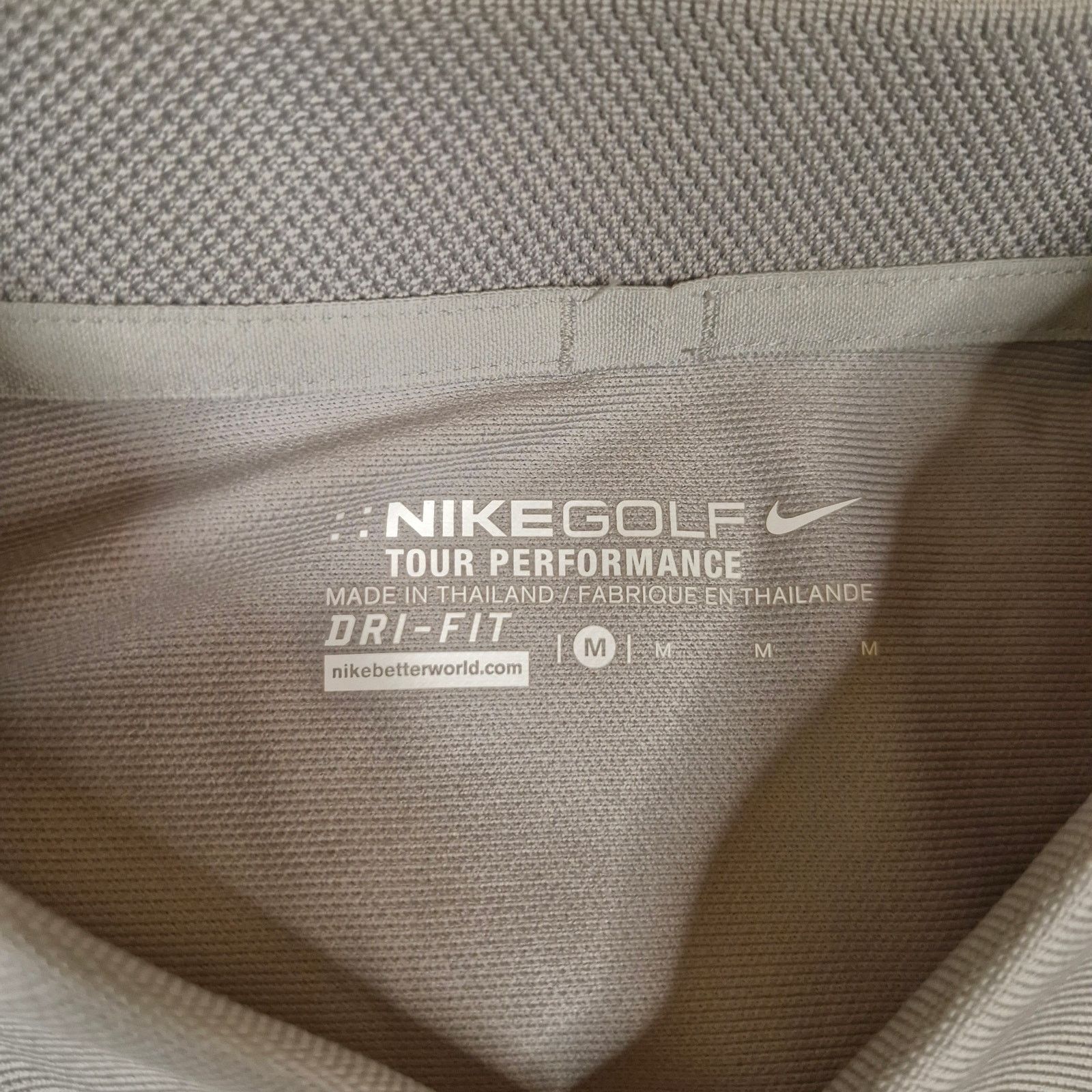 Nike Nike Golf Tour Performance Polo Shirt Men’s M Gray Dri-Fit Size US M / EU 48-50 / 2 - 3 Thumbnail
