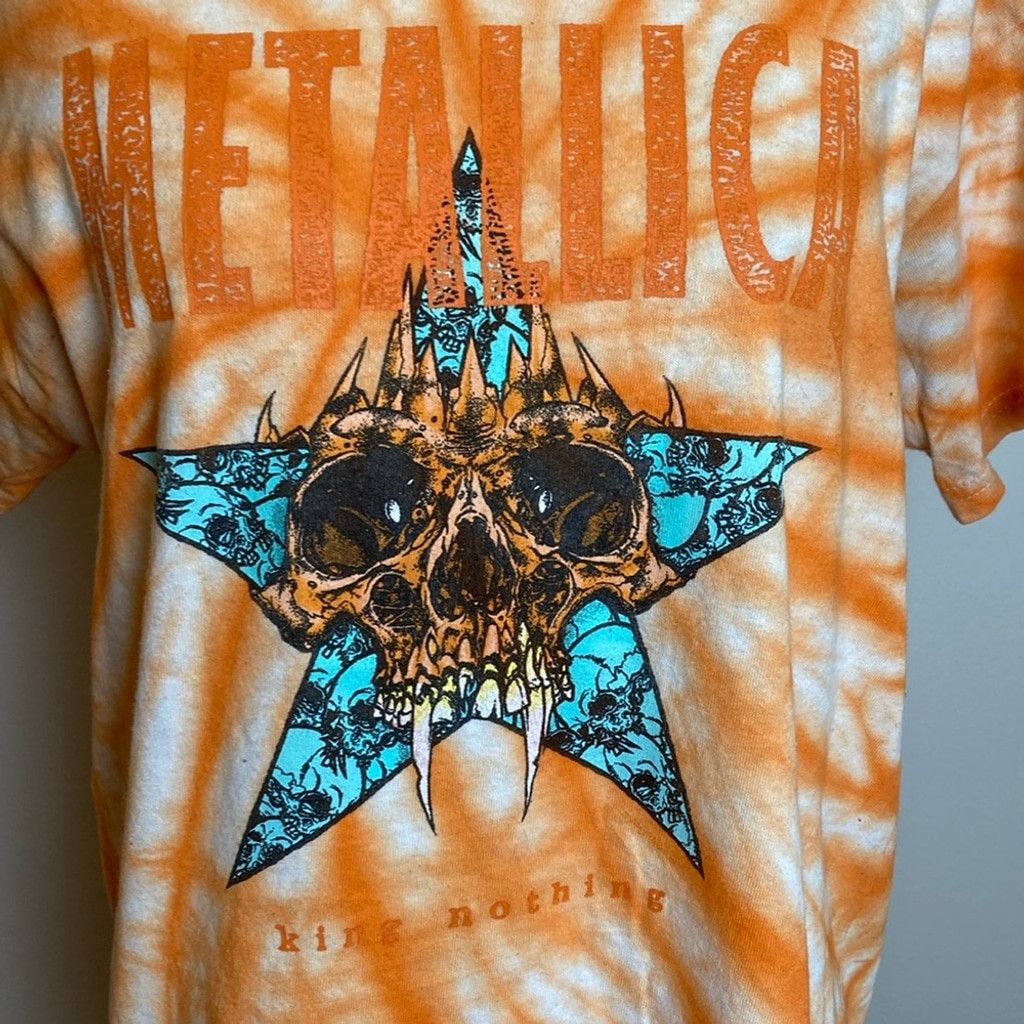 Metallica Orange Tie-Dye Short Sleeve Tee Size US S / EU 44-46 / 1 - 2 Thumbnail