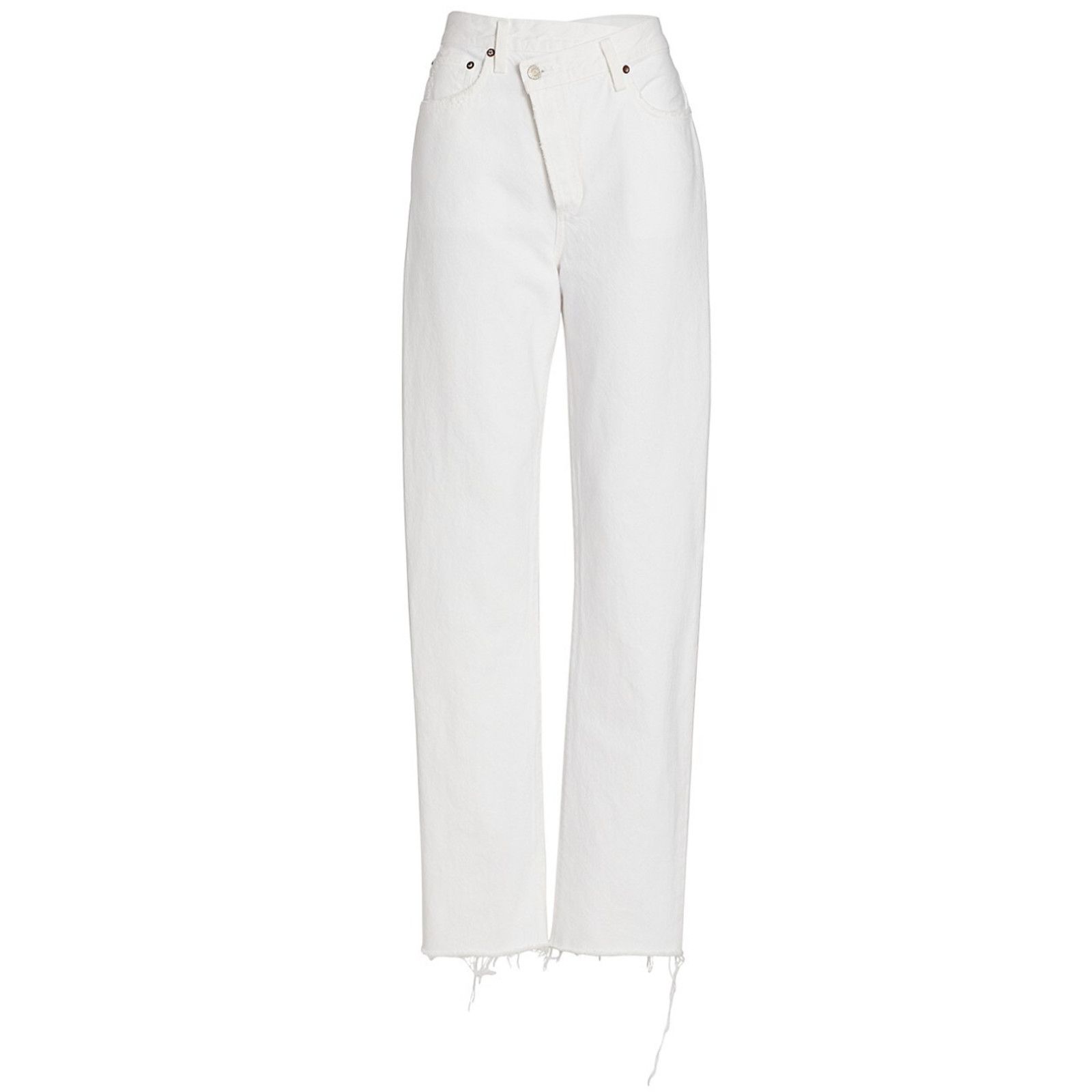 Agolde Agolde High Rise Stretch Straight Leg Jeans Element Size 30 Size 30" / US 8 / IT 44 - 1 Thumbnail