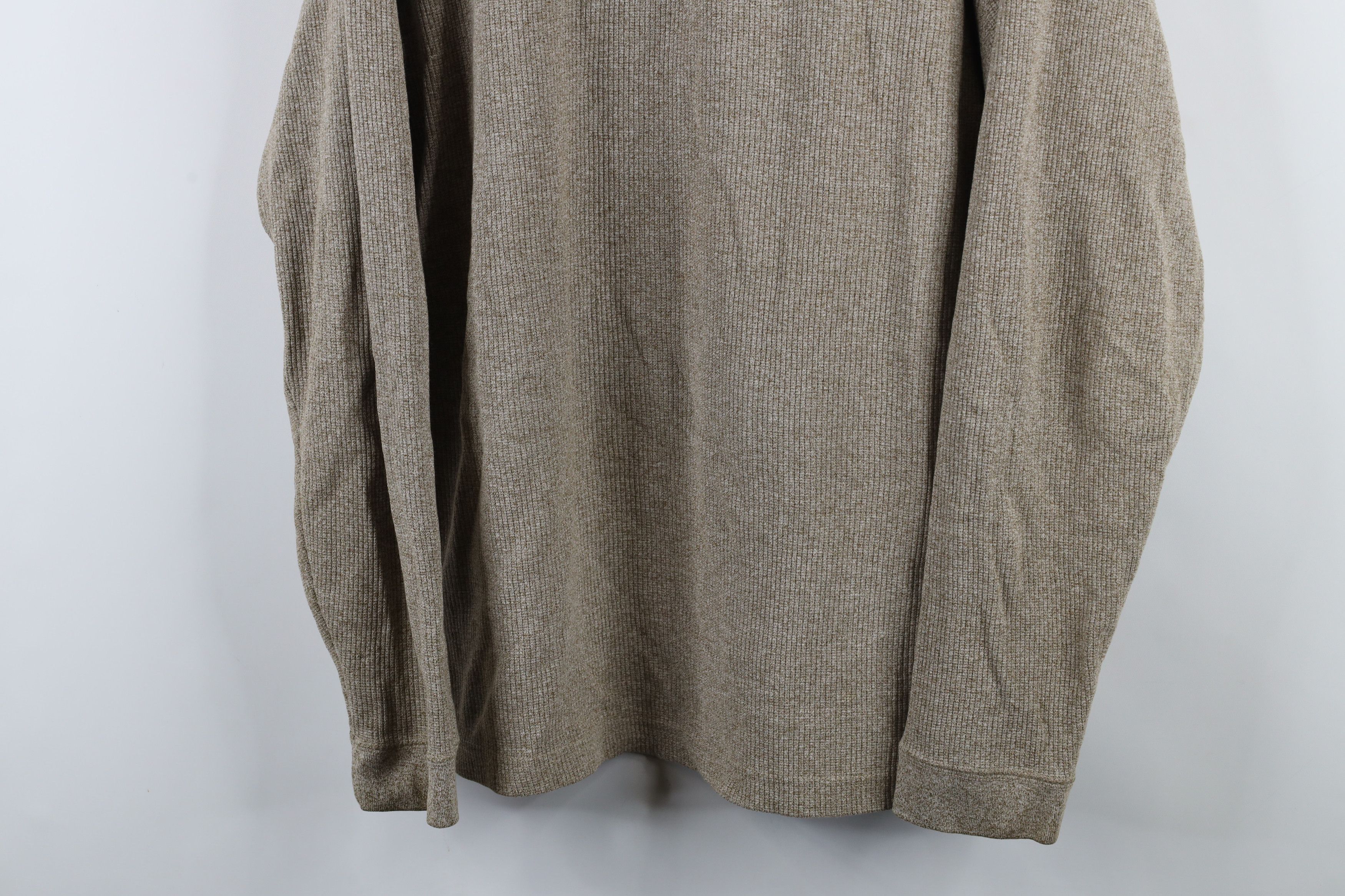 Vintage Vintage 90s Streetwear Ribbed Long Sleeve Henley T-Shirt Size US XL / EU 56 / 4 - 3 Thumbnail