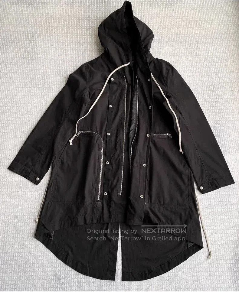 Rick Owens Rick Owens Hooded Long Coat. Size US S / EU 44-46 / 1 - 2 Thumbnail