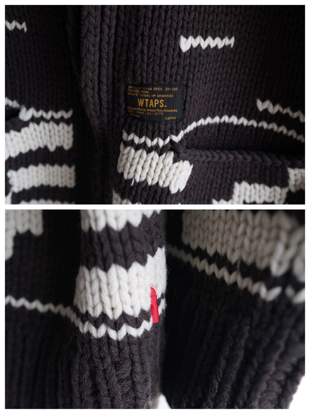 Wtaps WTAPS Cowichan Sweater Jacket 14AW S Size US S / EU 44-46 / 1 - 3 Thumbnail