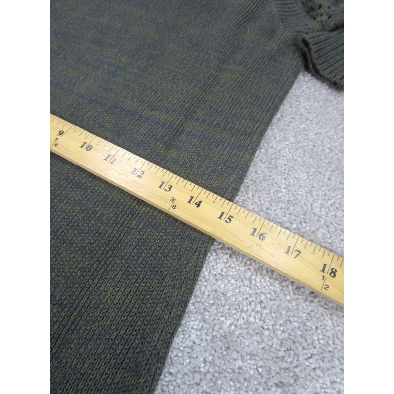 Prana prAna Sweater Dress Womens Small Dark Green Knit Turtle Neck Casual Knit Dress Size S / US 4 / IT 40 - 5 Thumbnail