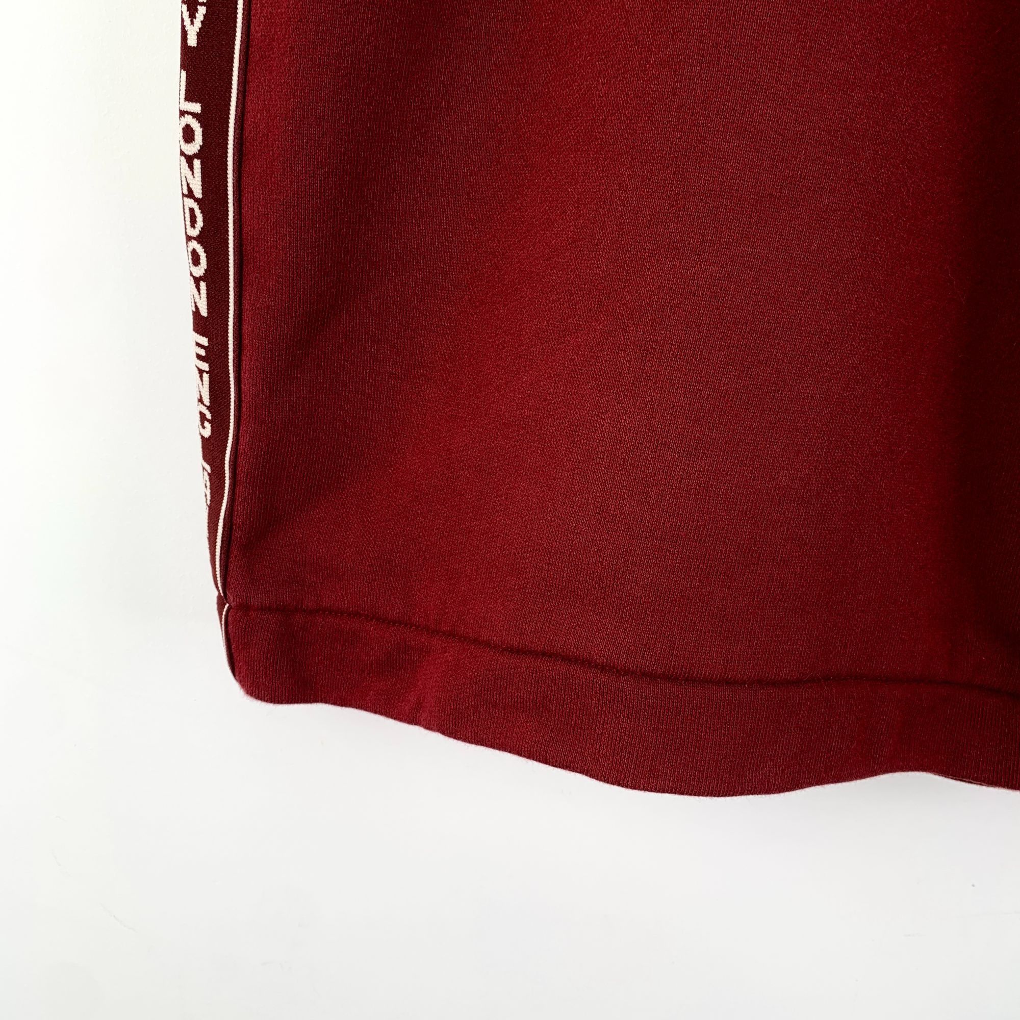 Burberry Burberry Red Side Logo Cotton Drawstring Casual Shorts Size Size 27" / US 4 / IT 40 - 4 Thumbnail