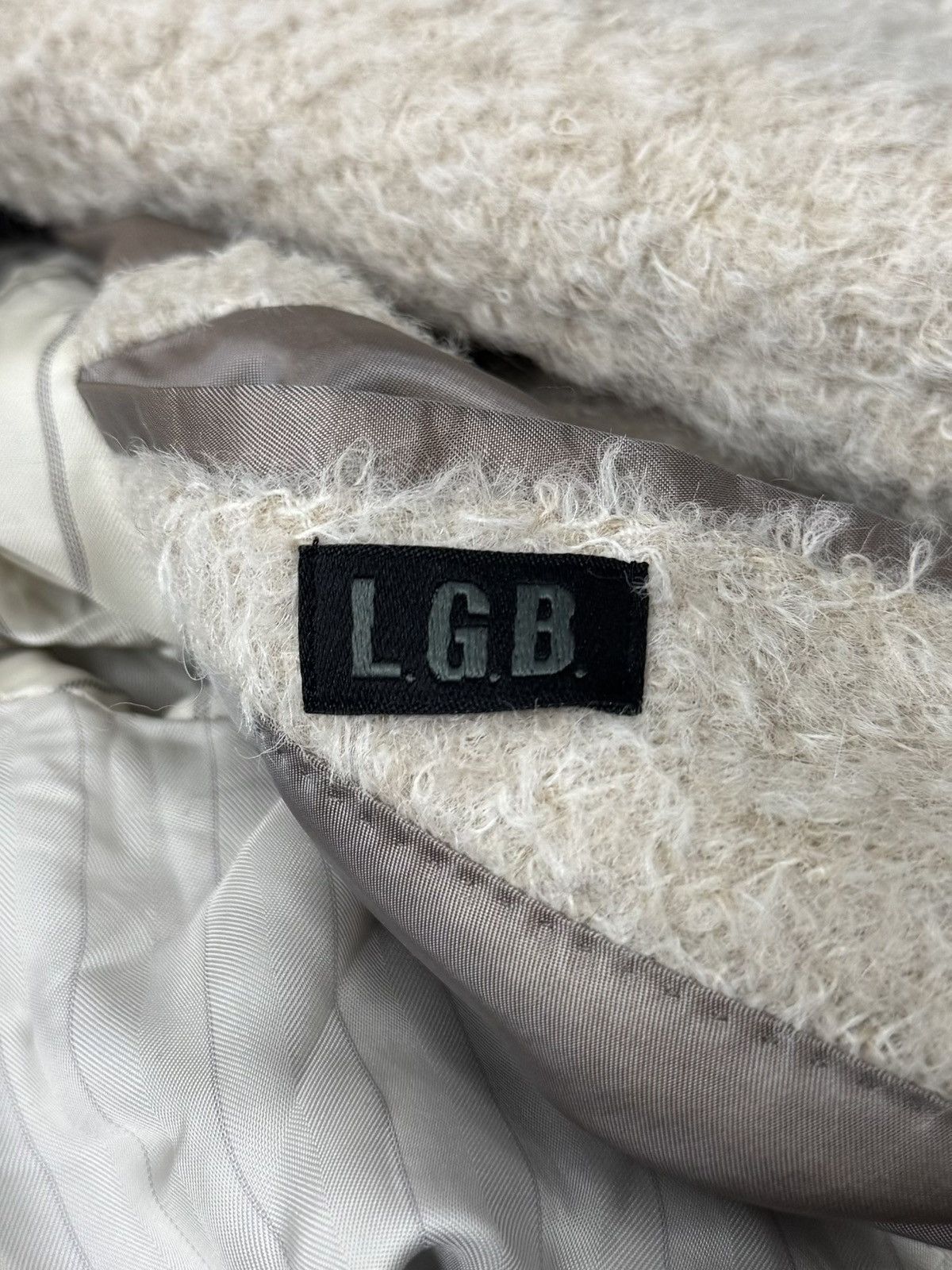 Le Grande Bleu (L.G.B.) L.G.B. ‘Crucifix’ Alpaca Wool Coat Size US S / EU 44-46 / 1 - 4 Thumbnail