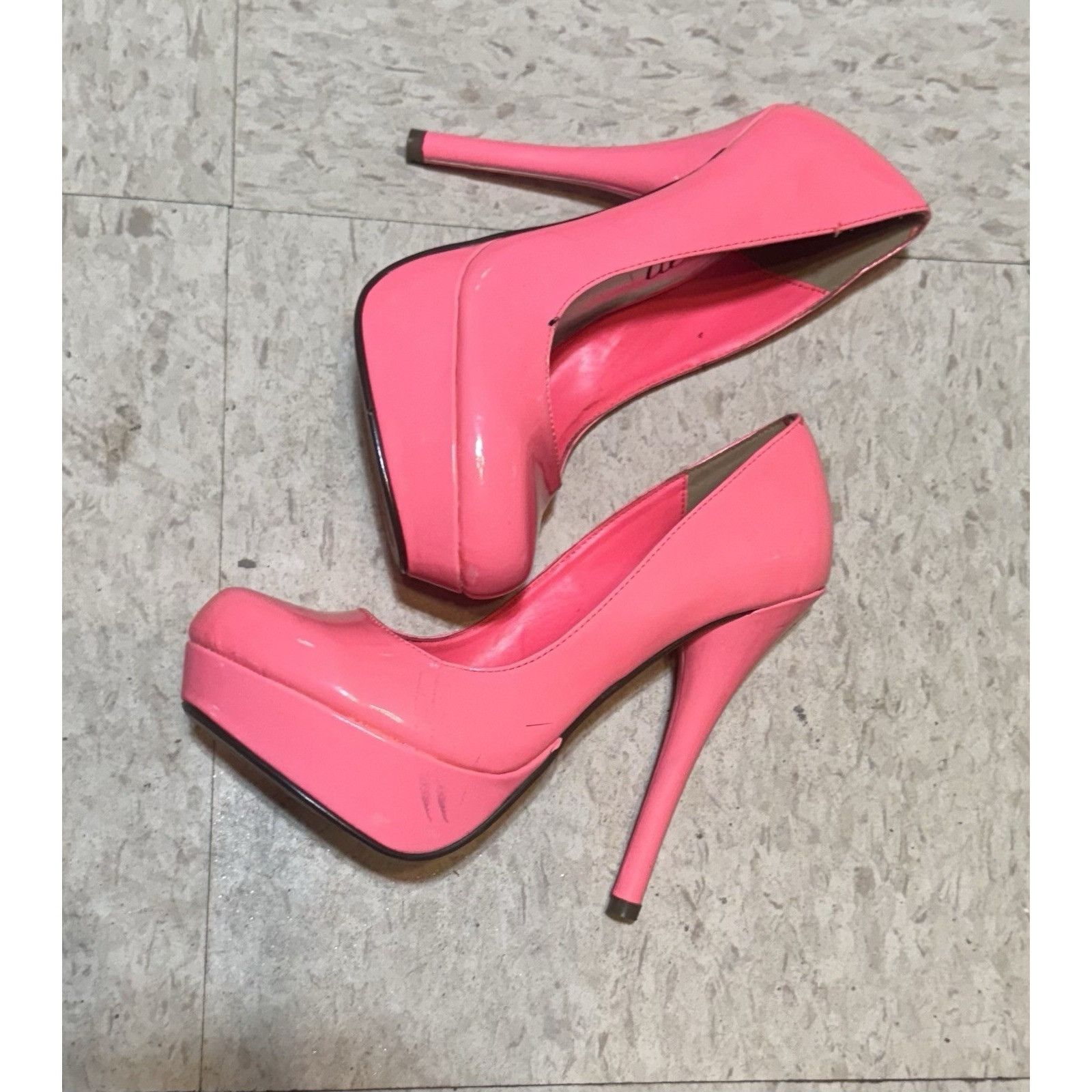 Other Deb High Heels Size 6 fluorescent pink Size US 6 / IT 36 - 5 Thumbnail