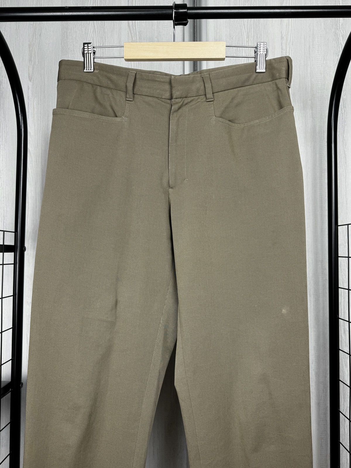 Prada Prada Milano Linea Rossa vintage khaki green chino pants Size US 32 / EU 48 - 3 Thumbnail