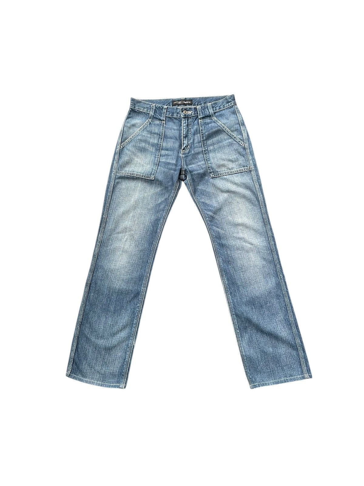 Uniqlo Vintage Uniqlo Baker Pant Denim Size US 32 / EU 48 - 1 Thumbnail