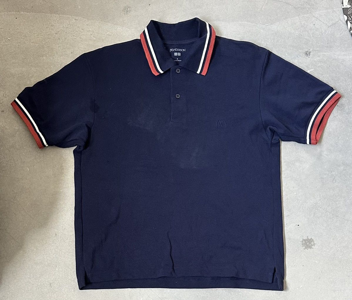 JW Anderson × Uniqlo UNIQLO X JW ANDERSON POLO TEE Size US M / EU 48-50 / 2 - 1 Thumbnail