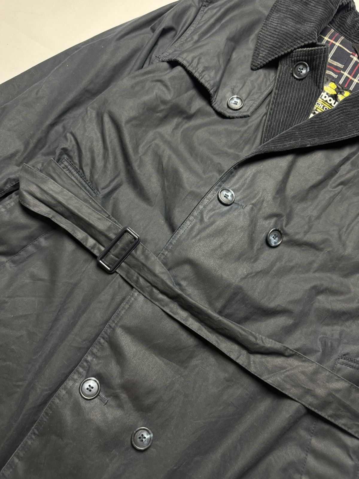 Barbour × Vintage RARE VINTAGE Barbour Wax coat Jacket y2k Size US L / EU 52-54 / 3 - 5 Thumbnail