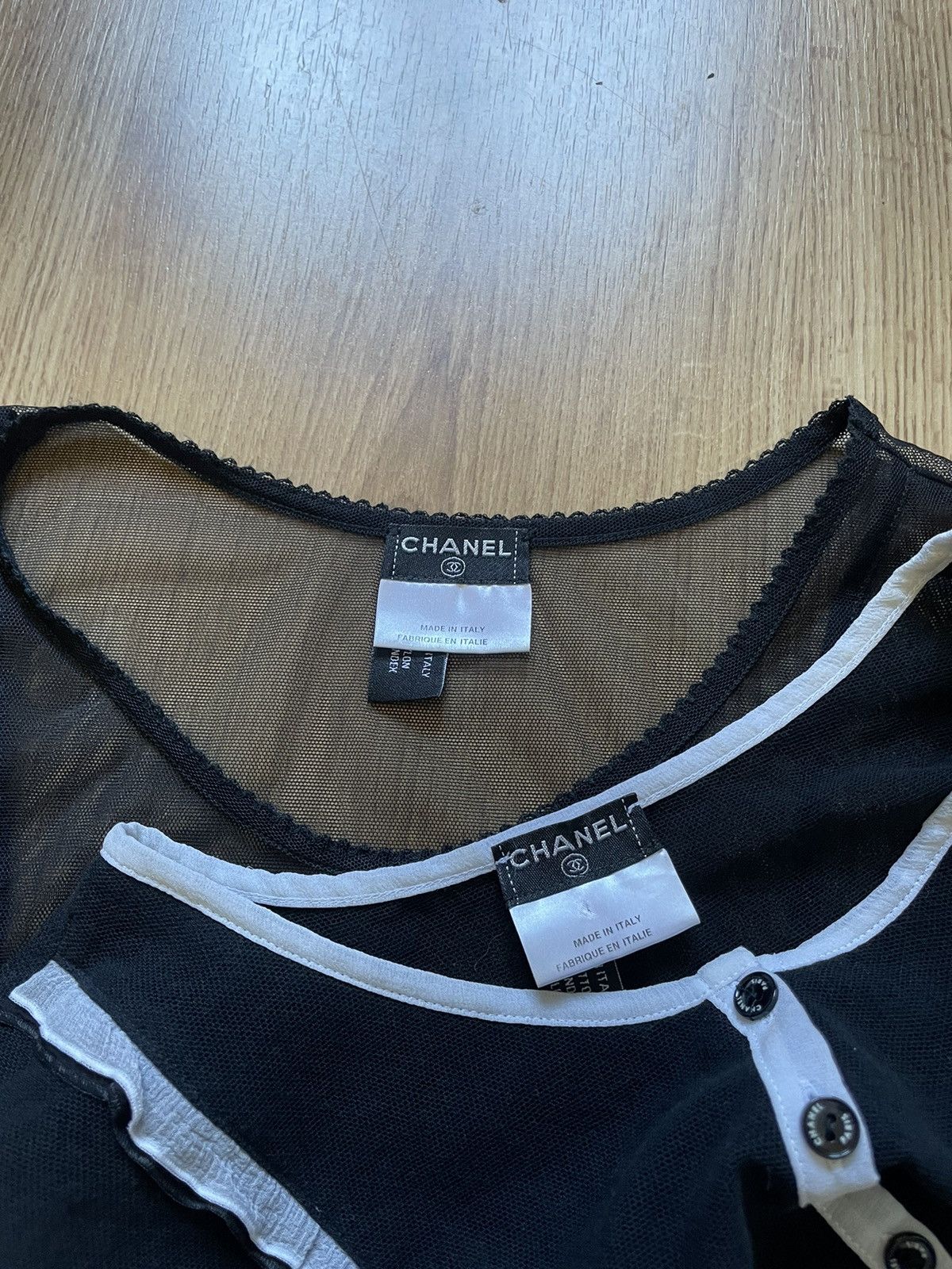 Chanel × Karl Lagerfeld Chanel 2007 mesh tank top Size M / US 6-8 / IT 42-44 - 8 Thumbnail
