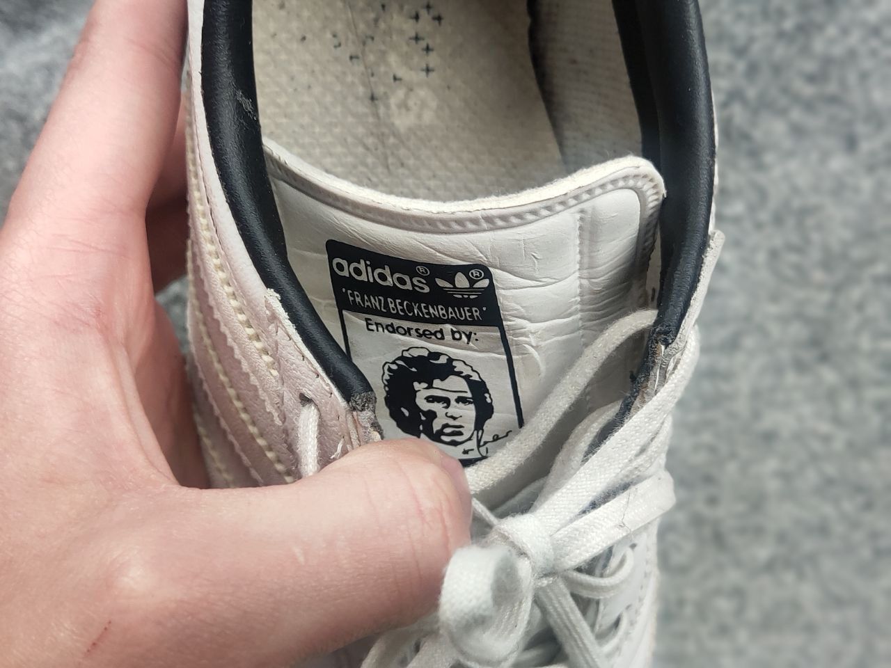 Adidas Adidas Franz Beckenbauer Leather Sneakers Vintage Y2K Style Size US 5 / EU 37 - 21 Thumbnail