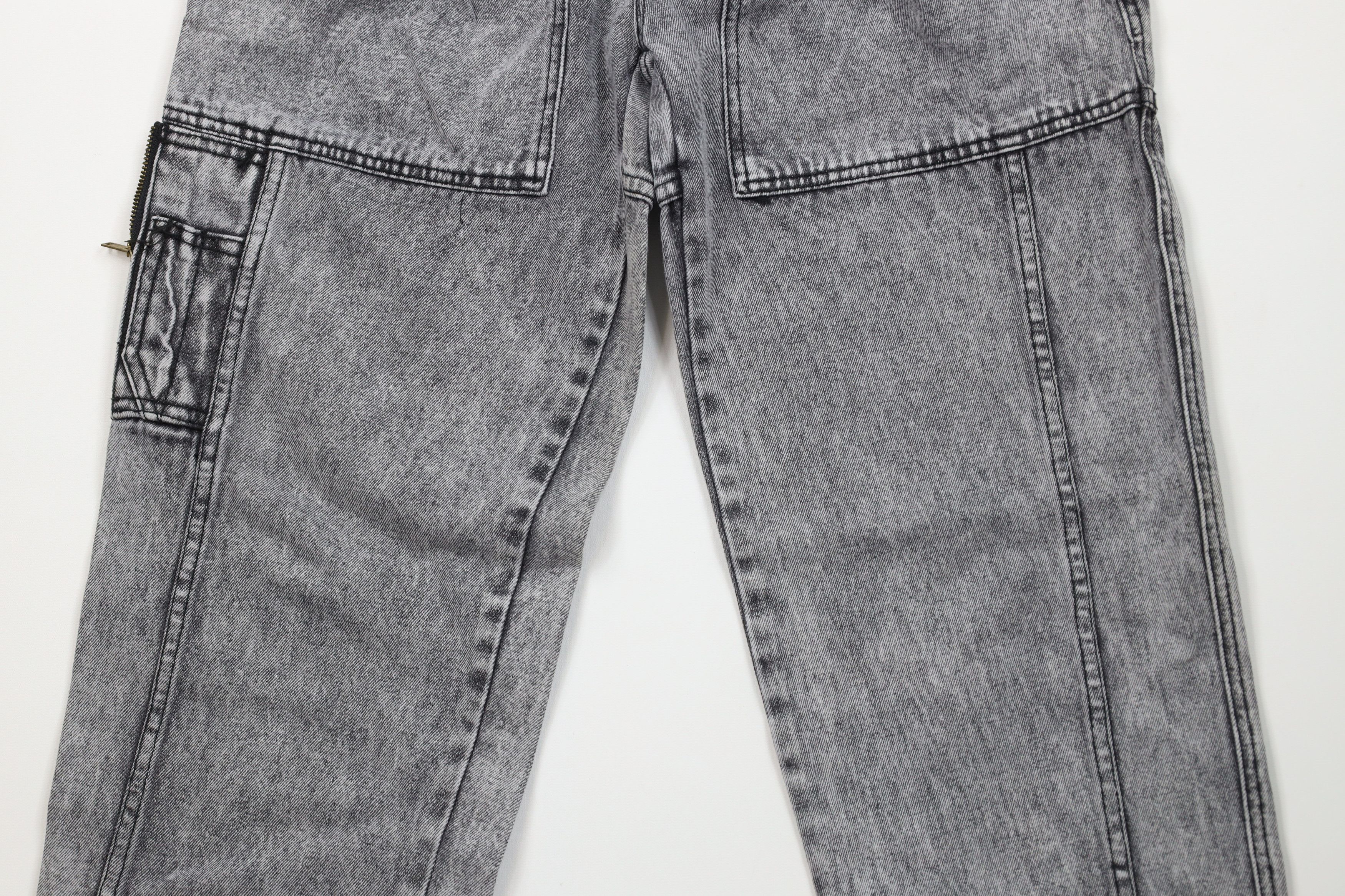 Vintage Vintage 90s Streetwear Relaxed Fit Acid Wash Denim Jeans Size US 30 / EU 46 - 3 Thumbnail