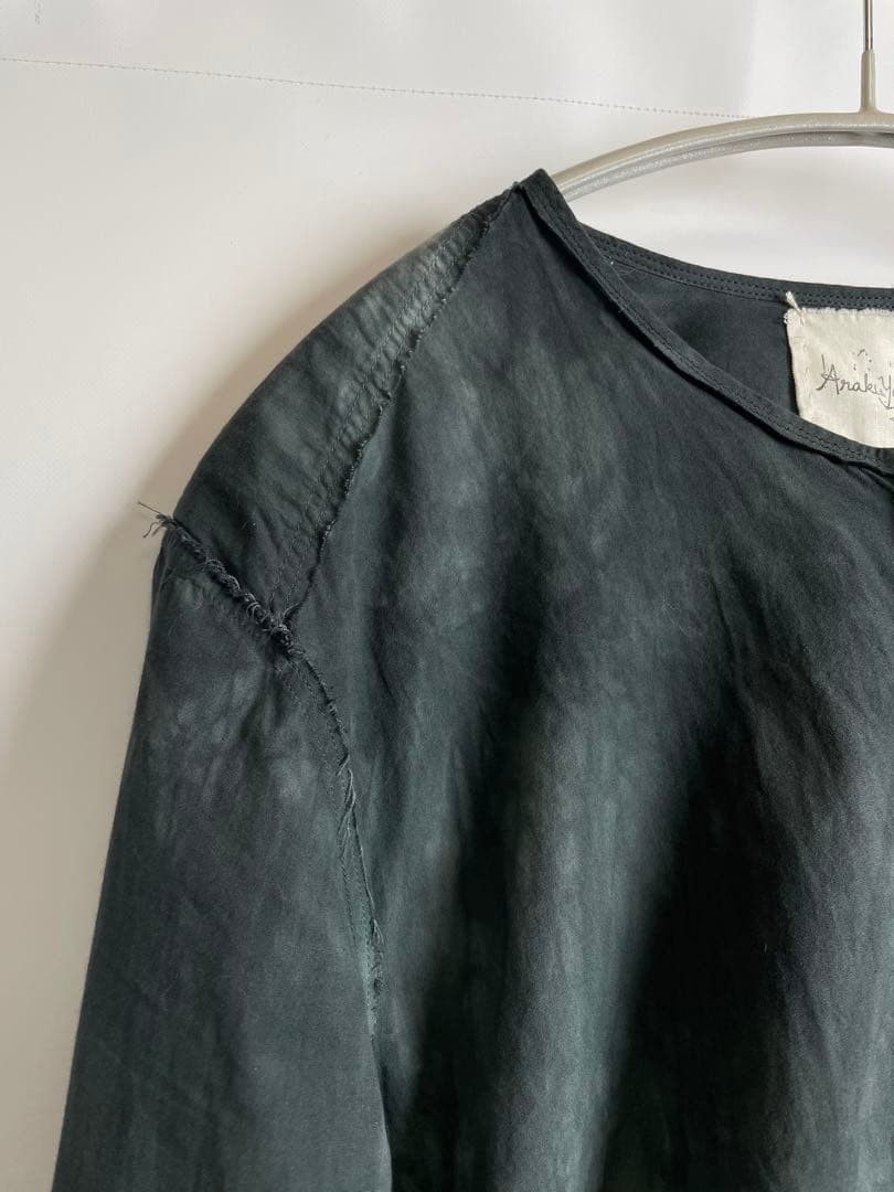 Comoli Raw Cut No Collar Shirt Size US S / EU 44-46 / 1 - 3 Thumbnail