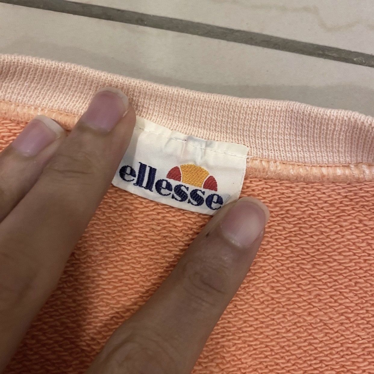Ellesse × Vintage Ellesse 90s Sweatshirt Vintage Big Logo Size US XS / EU 42 / 0 - 4 Thumbnail