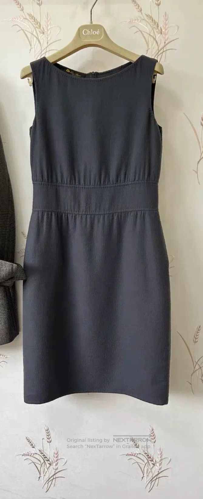 Loro Piana Loro Piana Cashmere dress little black dress Size S / US 4 / IT 40 - 1 Thumbnail