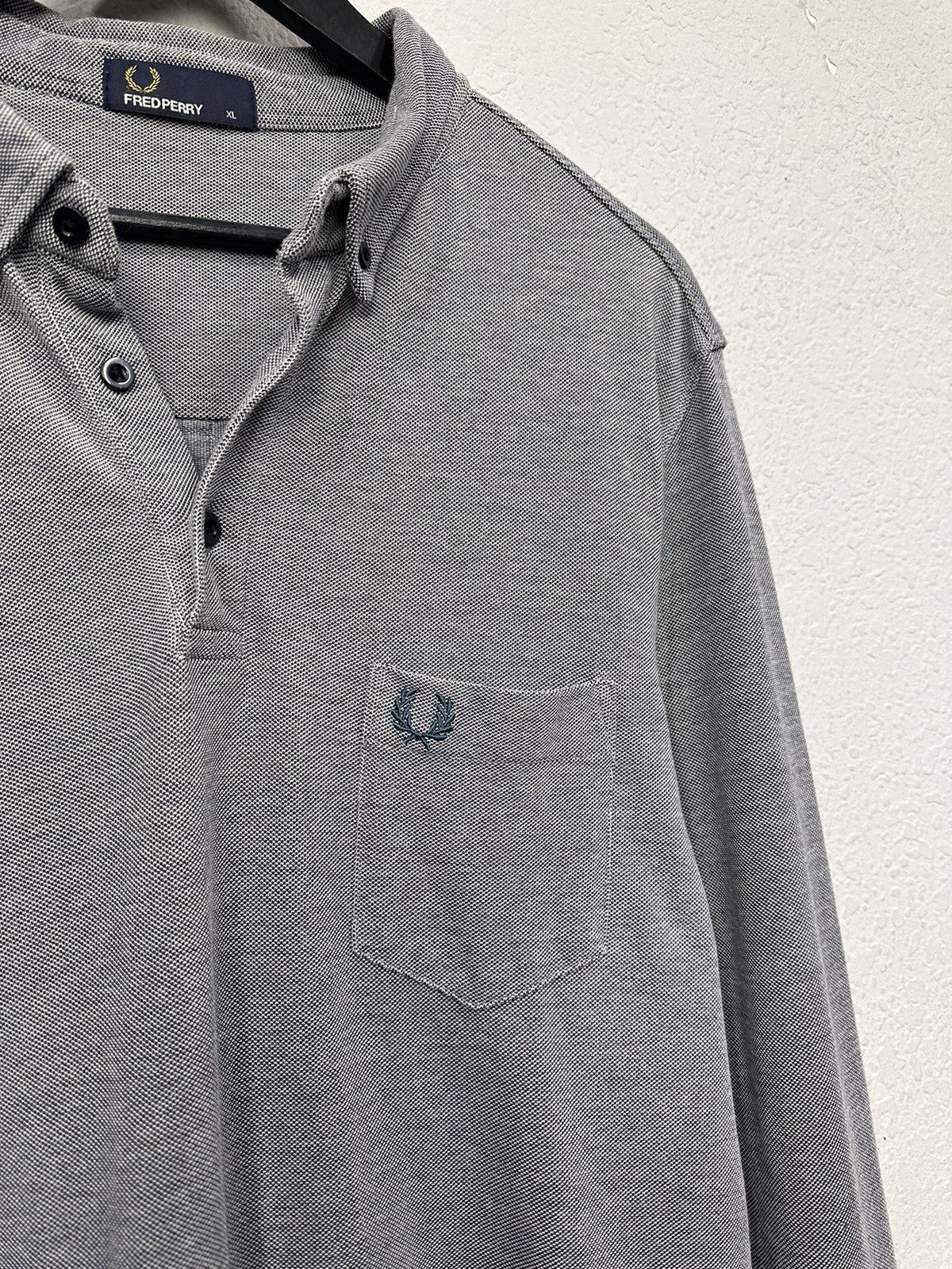 Fred Perry Vintage Fred Perry Long Sleeve Y2K Regby Hype Ralph Lauren Size US XL / EU 56 / 4 - 4 Thumbnail