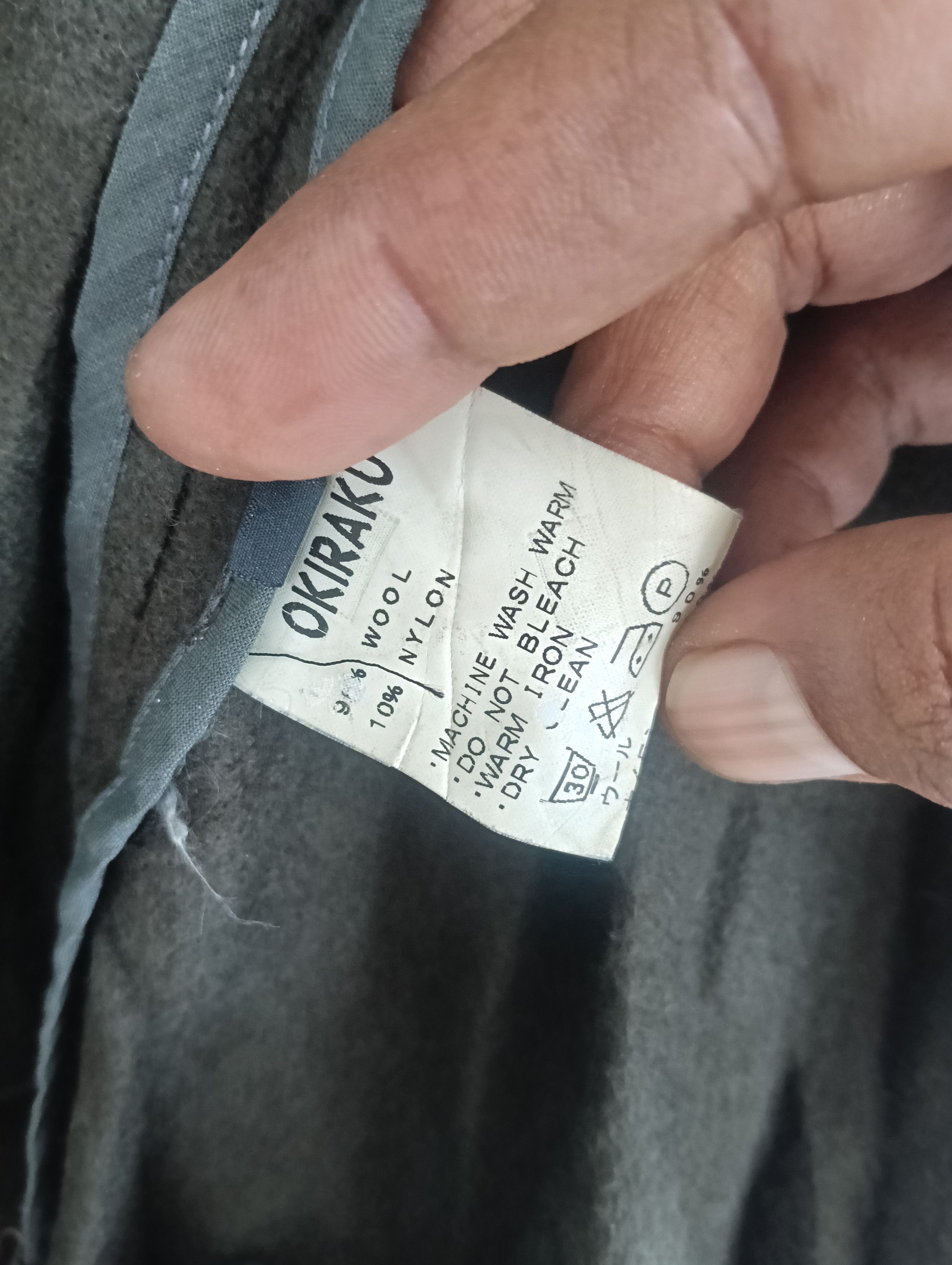 Rick Owens Vintage Okiraku Japanese Brand Like Rick Owen Style Size US XS / EU 42 / 0 - 20 Thumbnail