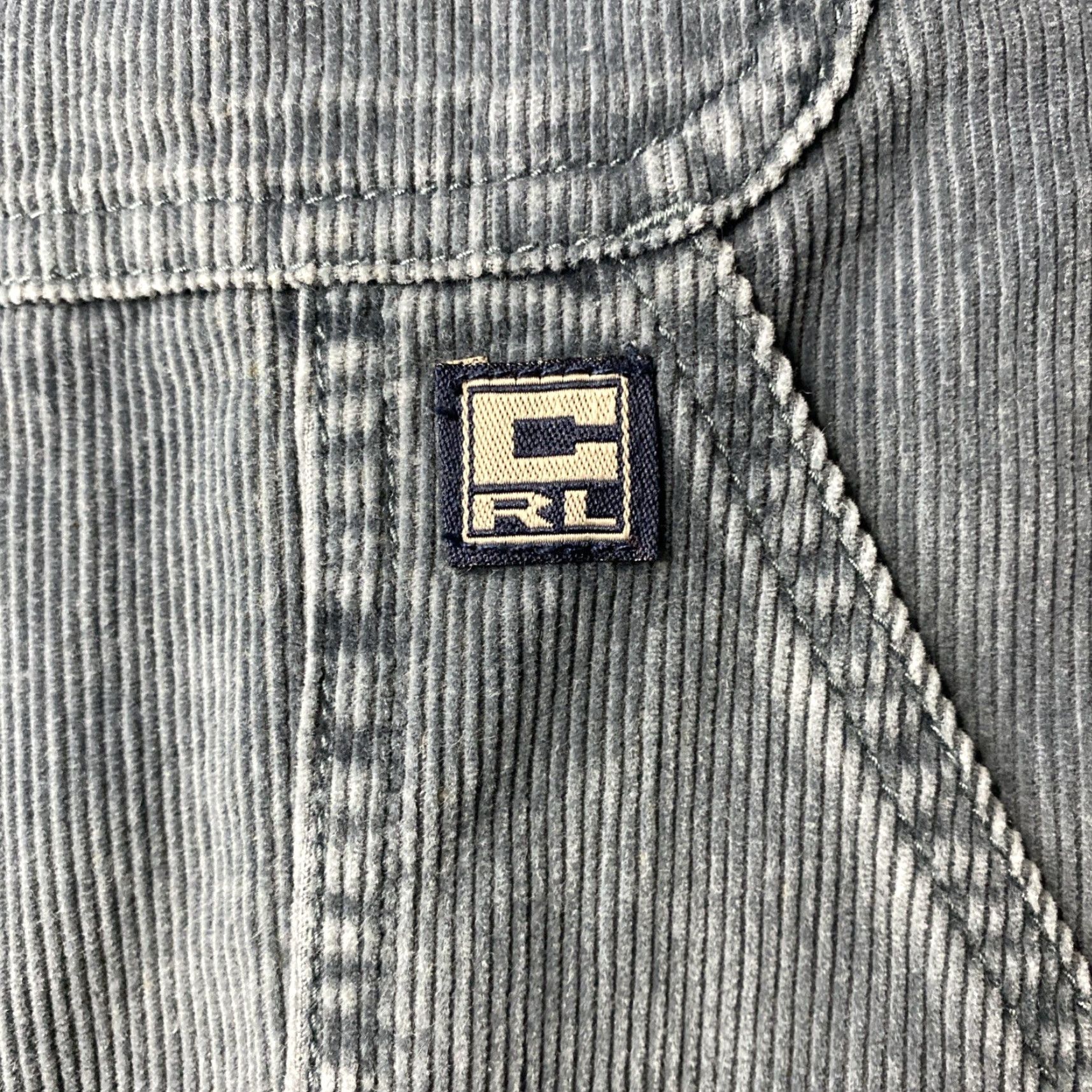 Polo Ralph Lauren VTG Polo Ralph Lauren Corduroy Pants Mens 38x30 Blue 90s Carpenter Pockets Polo Ralph Lauren Andrew Jeans Pants Shirt? Size US M / EU 48-50 / 2 - 2 Thumbnail