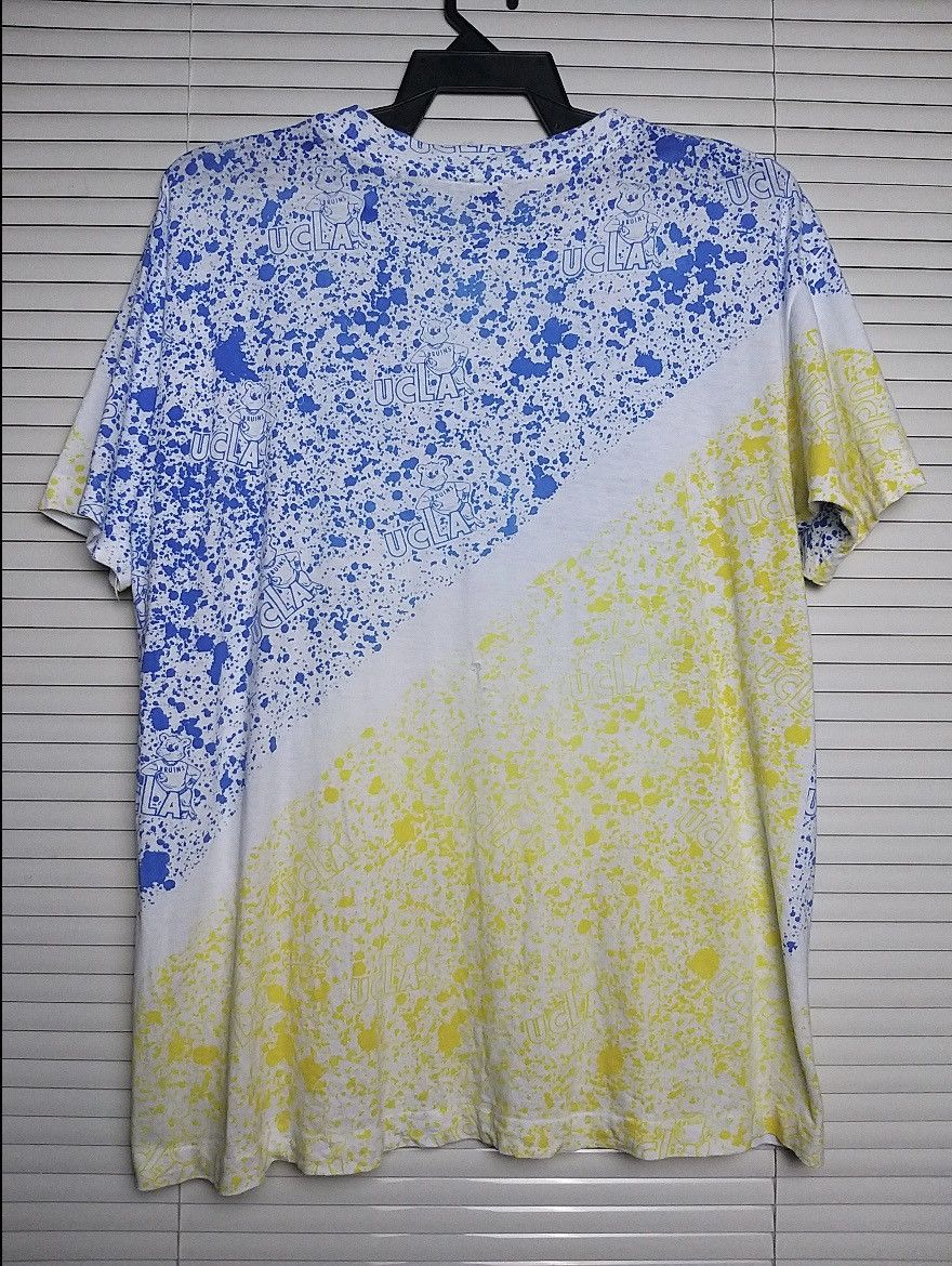 NBA RARE💥VINTAGE 80'S UCLA BRUINS NBA TEAM FULL PRINT T SHIRT Size US L / EU 52-54 / 3 - 2 Thumbnail