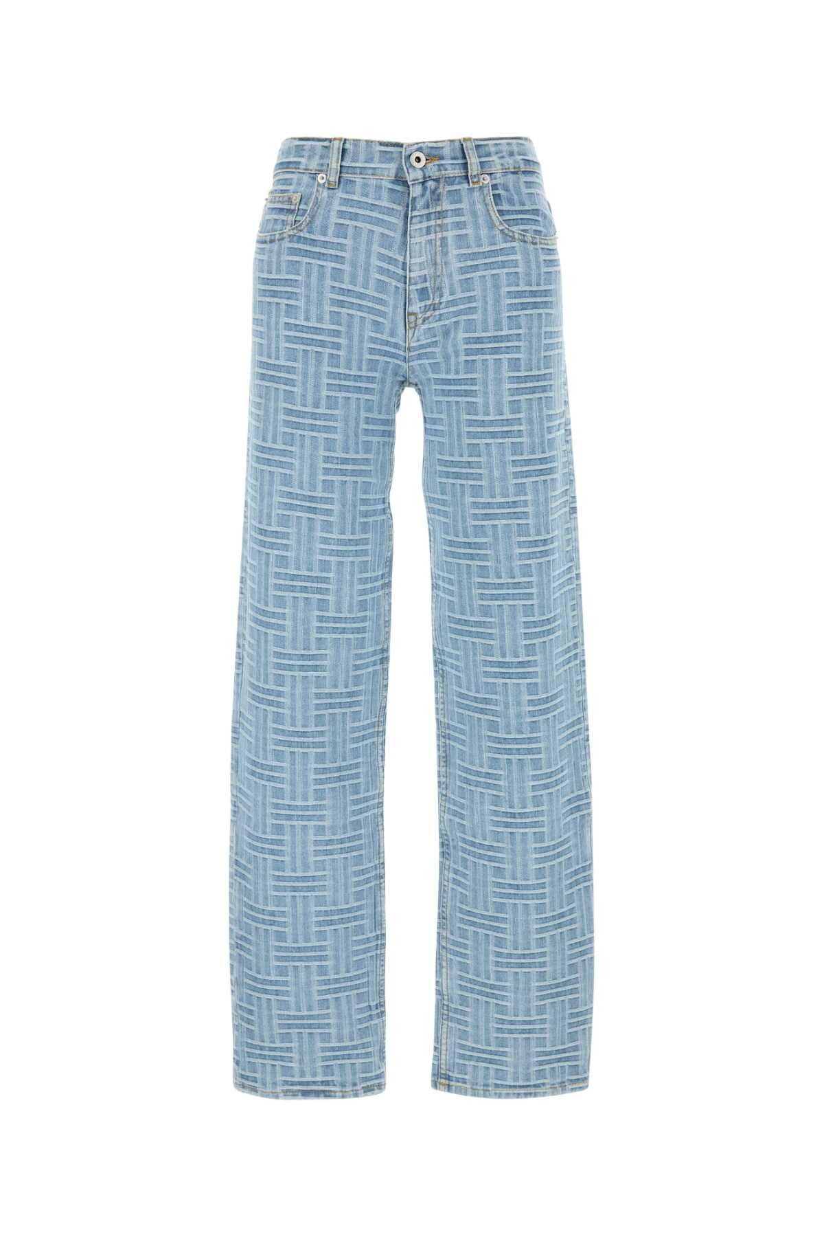 Kenzo Embroidered Denim Jeans Size 24" / US 00 / IT 34 - 1 Thumbnail