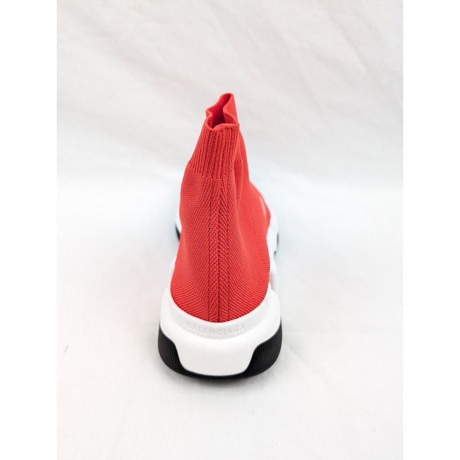 Balenciaga o1rshd1 New Recycled Speed 2.0 Low-Top Sneakers in Red/White Size US 8 / EU 41 - 11 Thumbnail