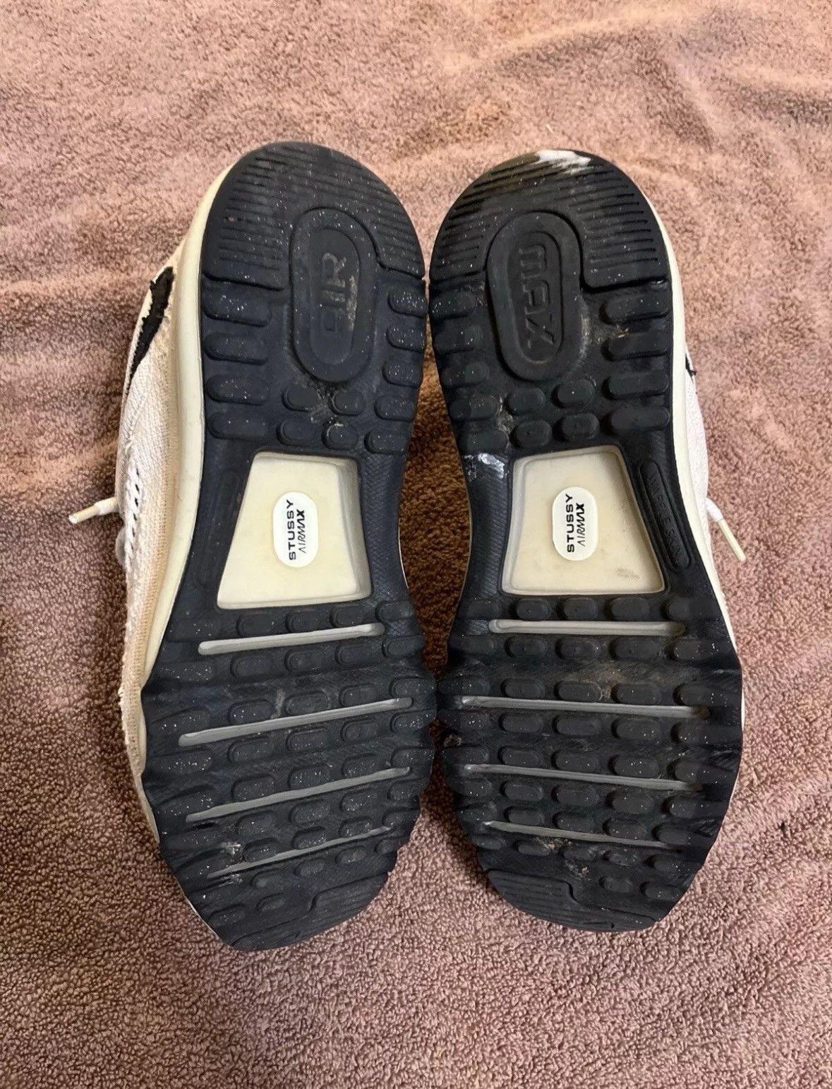 Nike × Stussy NIKE X STUSSY AIR MAX FOSSIL Size US 8.5 / EU 41-42 - 5 Thumbnail