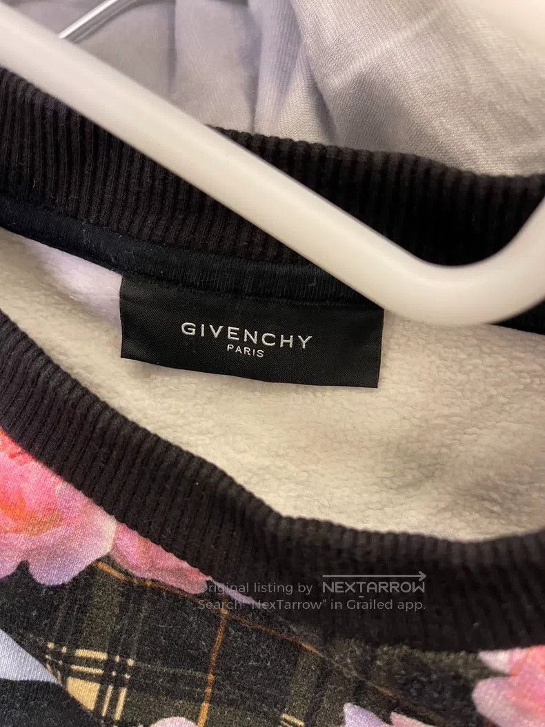 Givenchy Givenchy Floral Patchwork Sweatshirt Size US XL / EU 56 / 4 - 2 Thumbnail