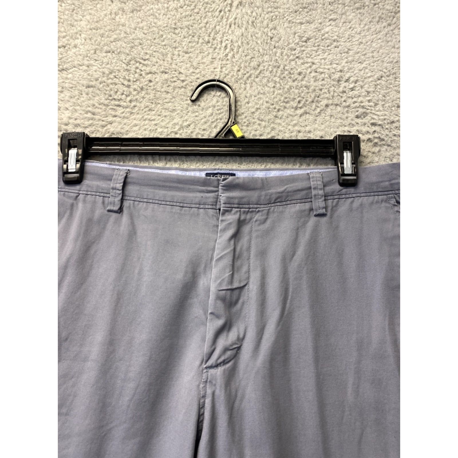 J.Crew VINTAGE J.CREW Men's Chino Shorts 38 Adult Gray Casual Travel Workwear 12" Inseam Size US 38 / EU 54 - 2 Thumbnail