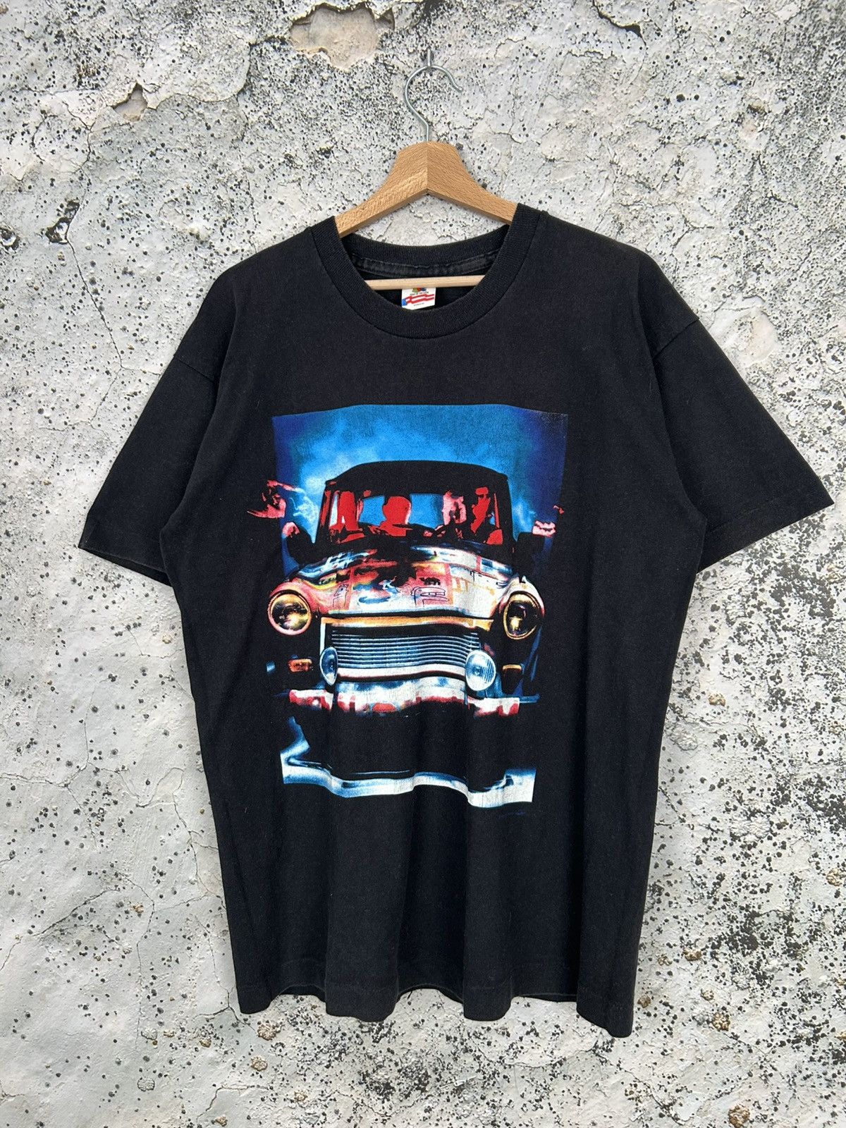 Band Tees Vintage U2 Zoo TV Tour 90s Rare Rock Band Tee Avant Garde Size US L / EU 52-54 / 3 - 1 Thumbnail
