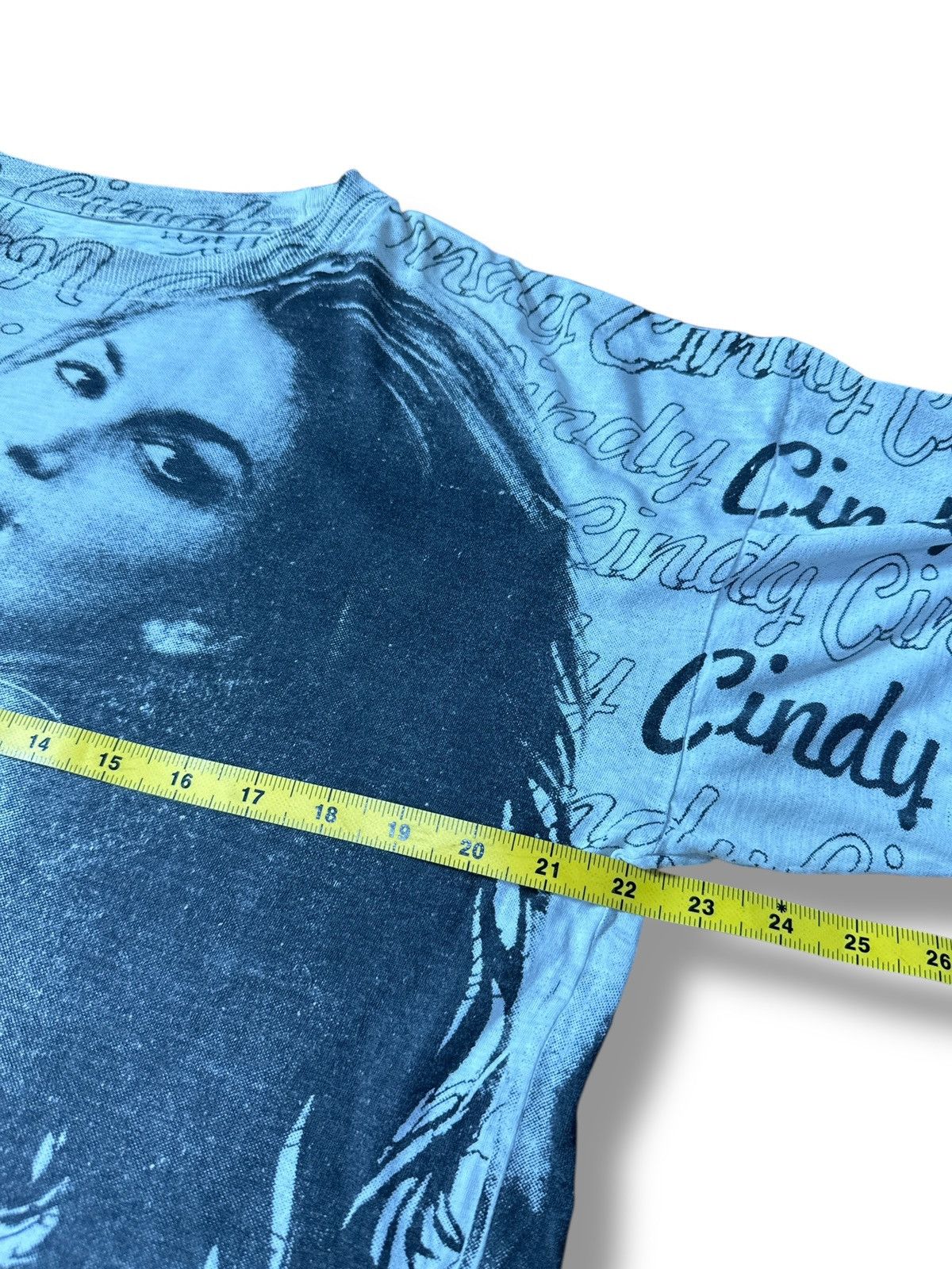 Band Tees × Folk × Vintage *RARE* BON JOVI X CINDY CRAWFORD AOP VINTAGE 90s MUSIC Size US XL / EU 56 / 4 - 10 Thumbnail