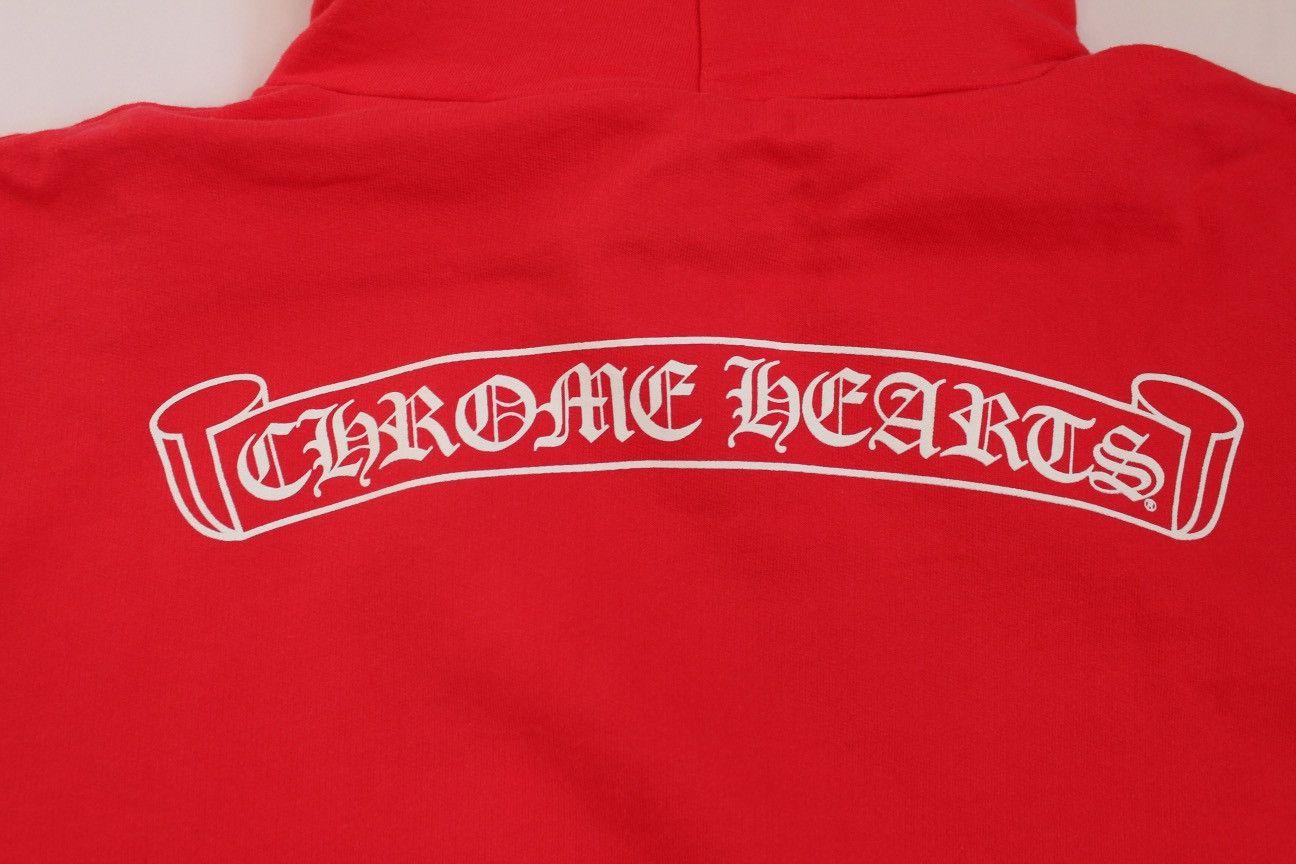 Chrome Hearts Chrome Hearts Red Scroll Hoodie Size US XL / EU 56 / 4 - 3 Thumbnail